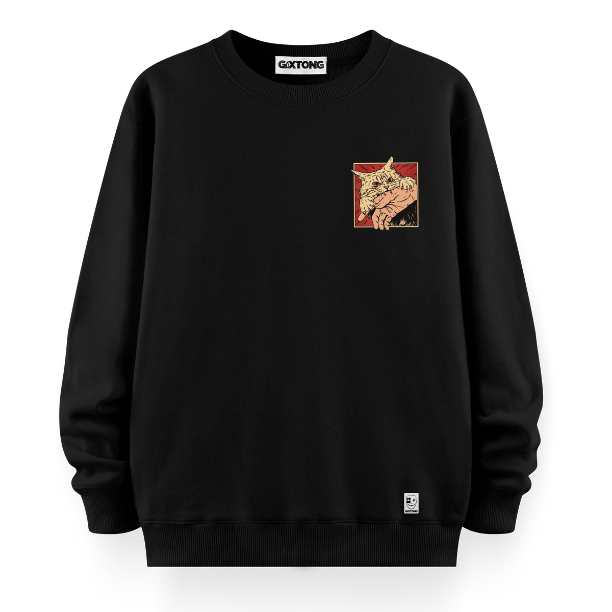 Attack - Oversize Bol Kalıp Sweatshirt