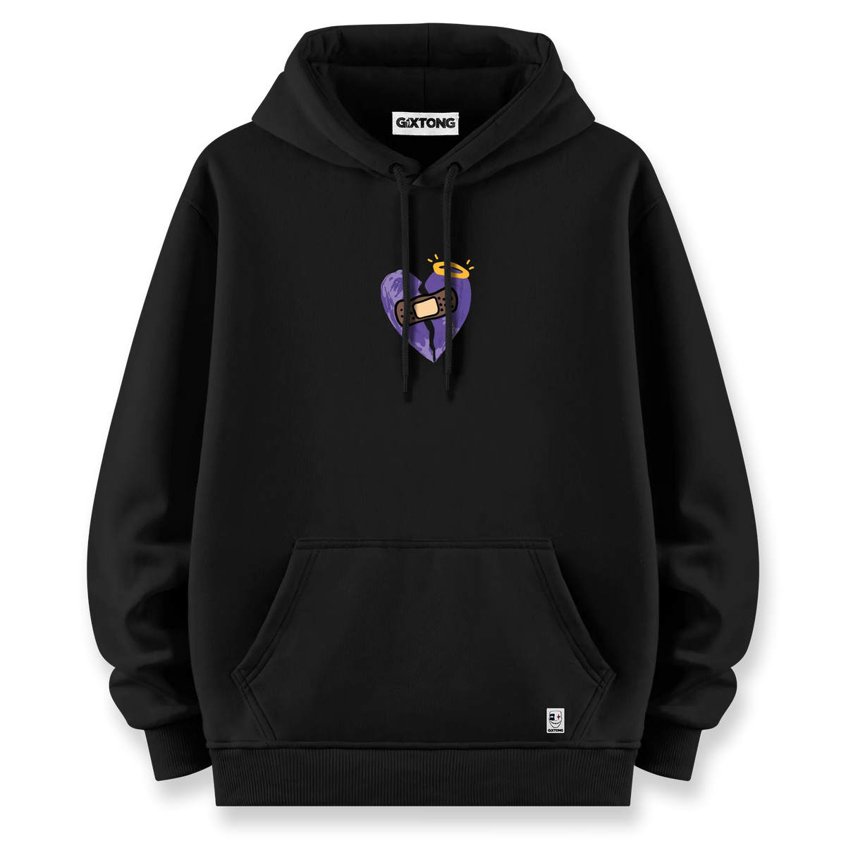 Love Tape - Oversize Bol Kalıp Hoodie
