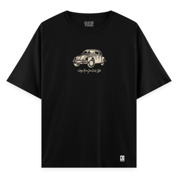 Woswos - Oversize Bol Kalıp T-shirt