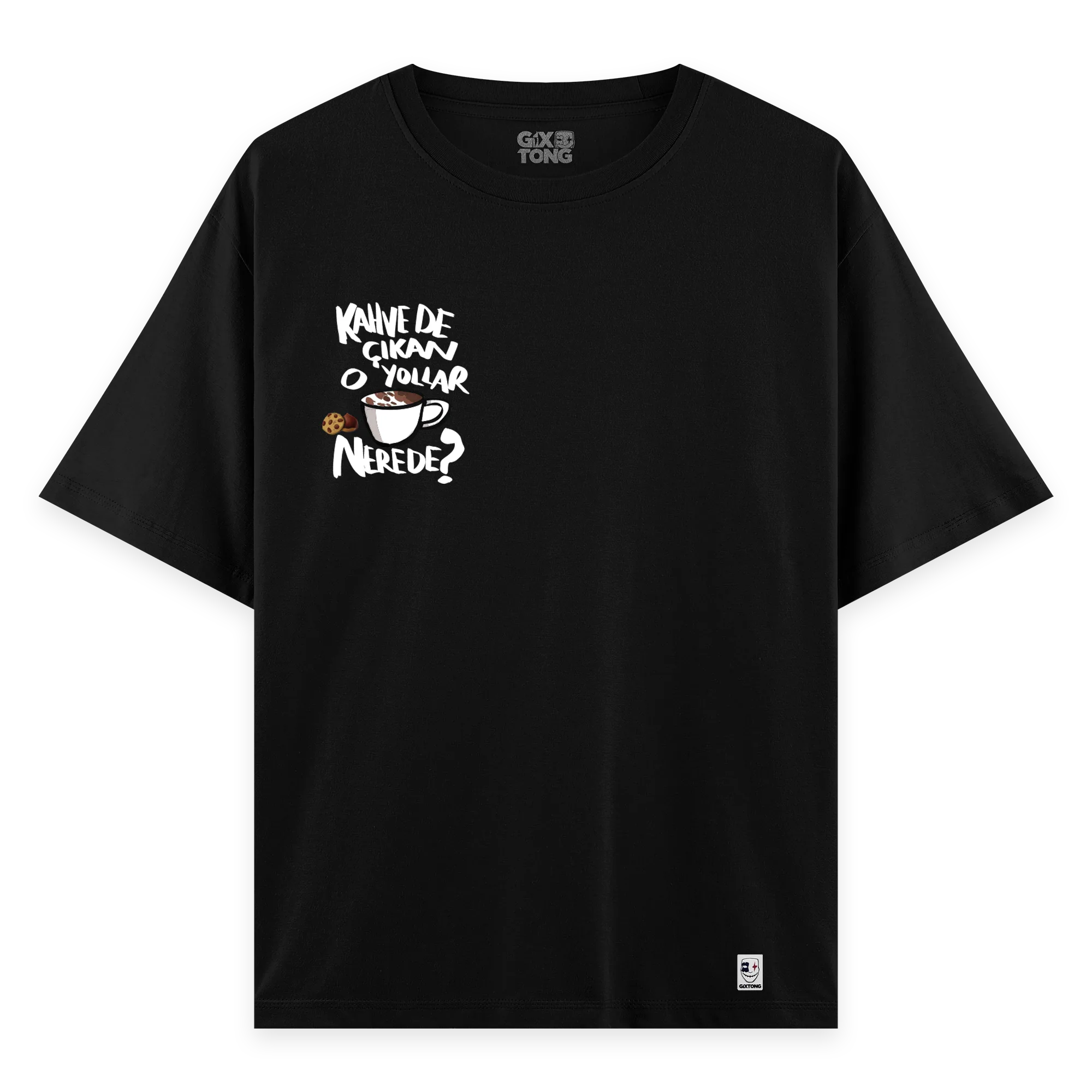 Nerede - Oversize Bol Kalıp T-shirt
