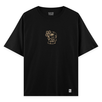 Smile - Oversize Bol Kalıp T-shirt