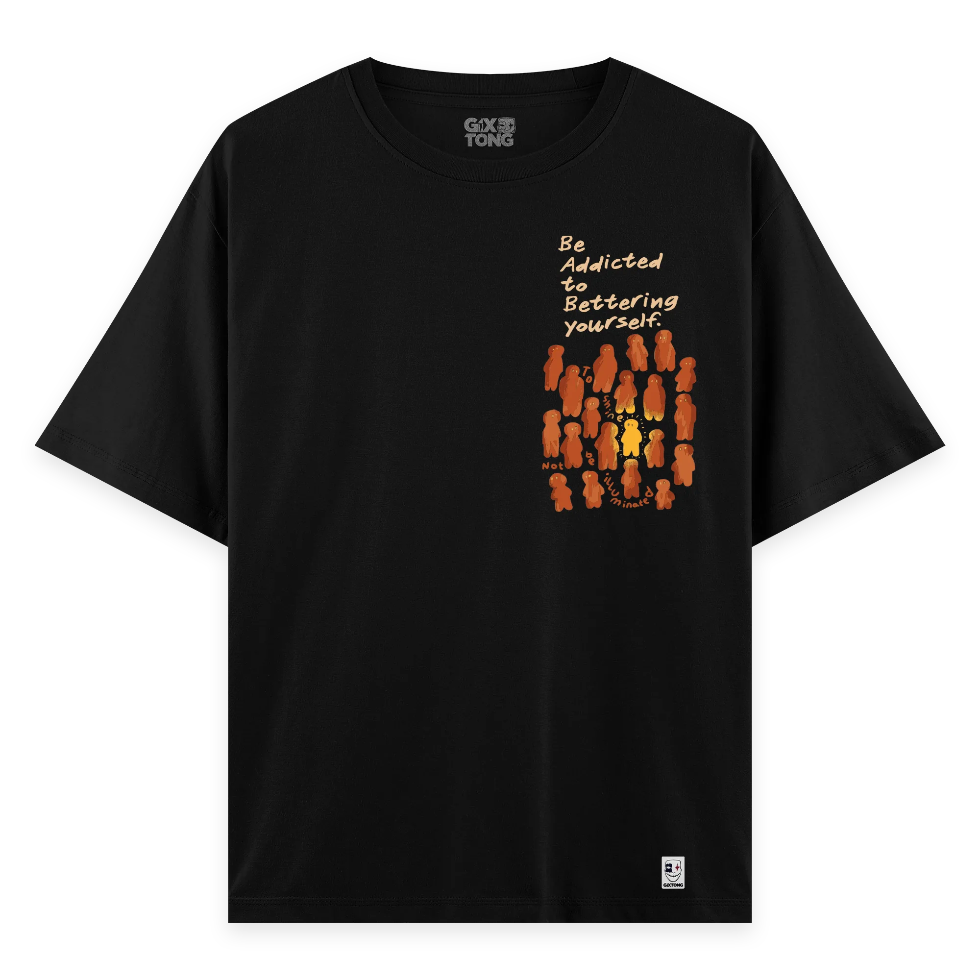 Illuminate - Oversize Bol Kalıp T-shirt