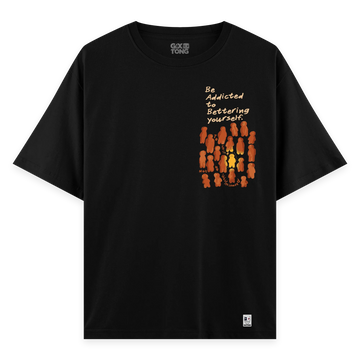 Illuminate - Oversize Bol Kalıp T-shirt