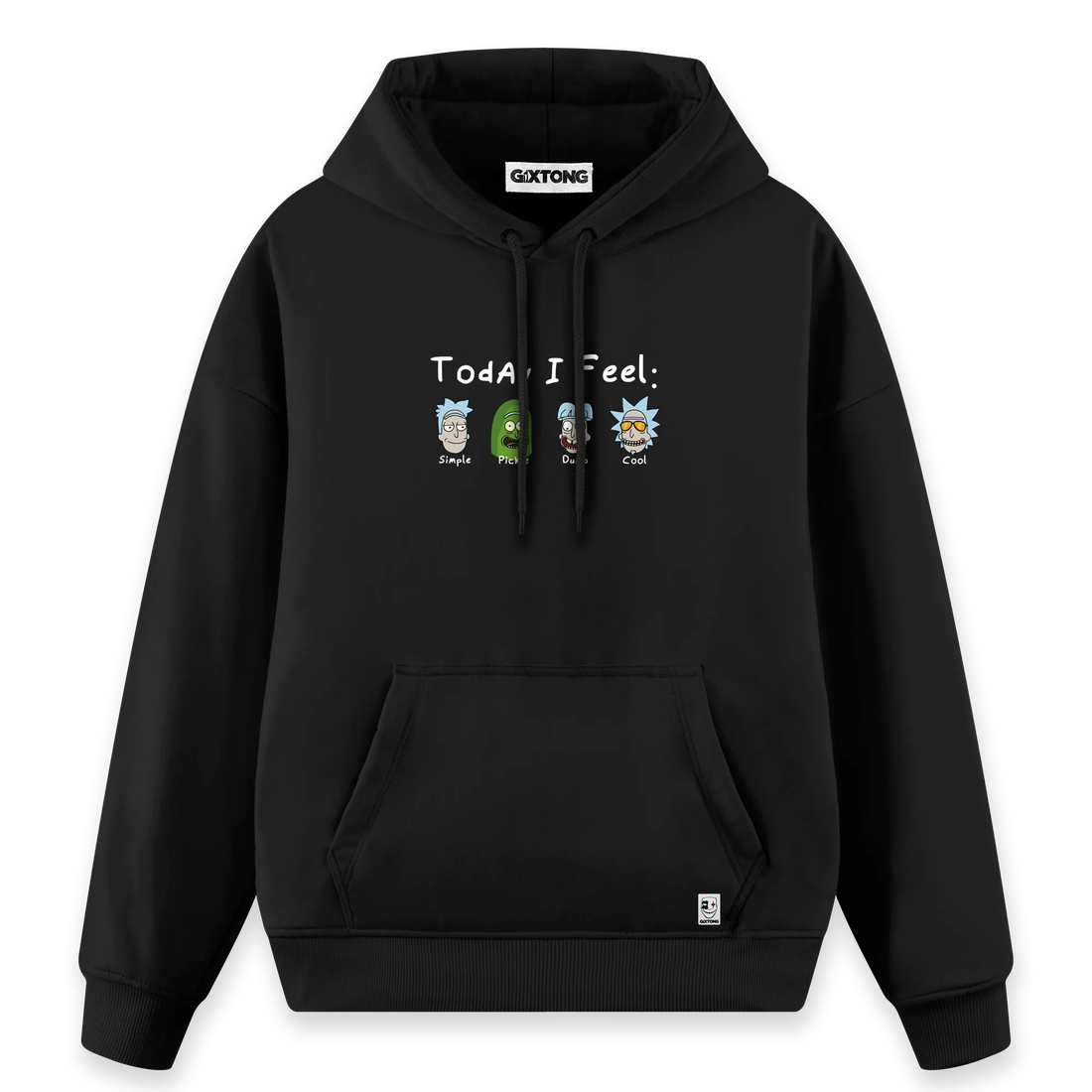 Rick's Routine - Regular Fit Kalıp Hoodie
