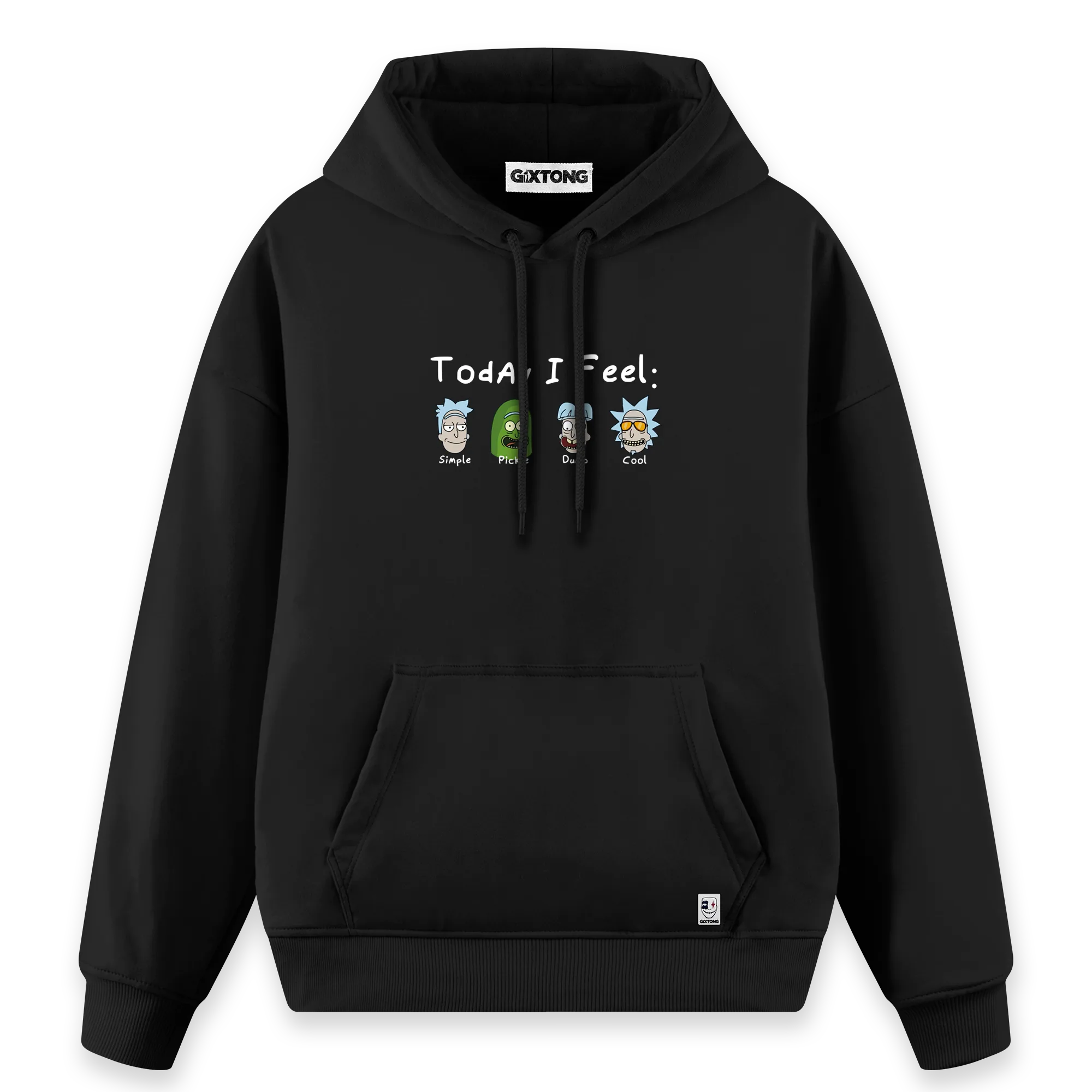 Rick's Routine - Regular Fit Kalıp Hoodie