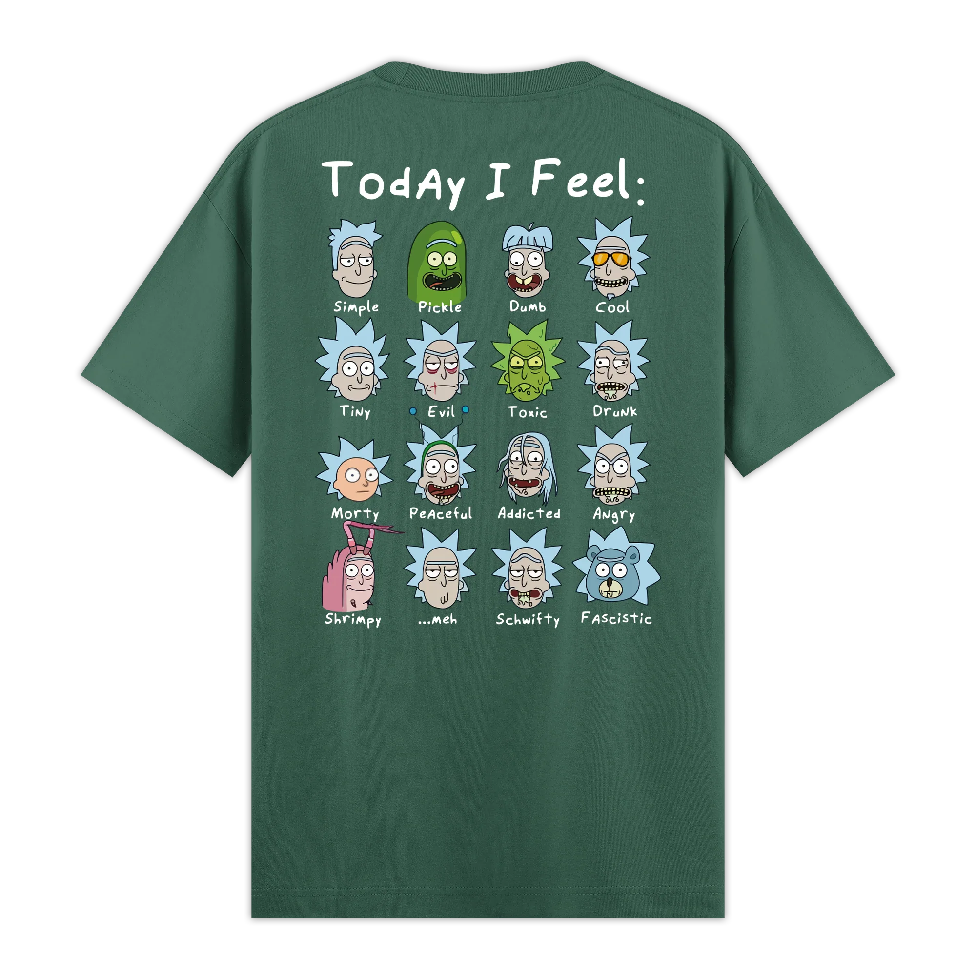 Rick's Routine - Regular Fit Kalıp T-shirt
