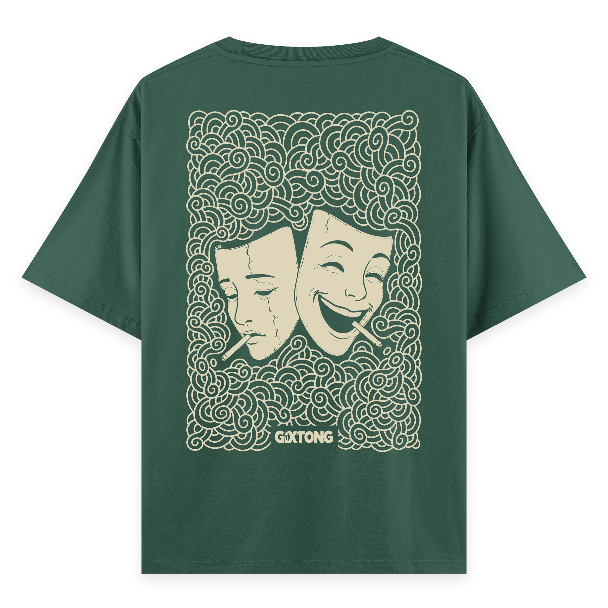Mask II - Oversize Bol Kalıp T-shirt