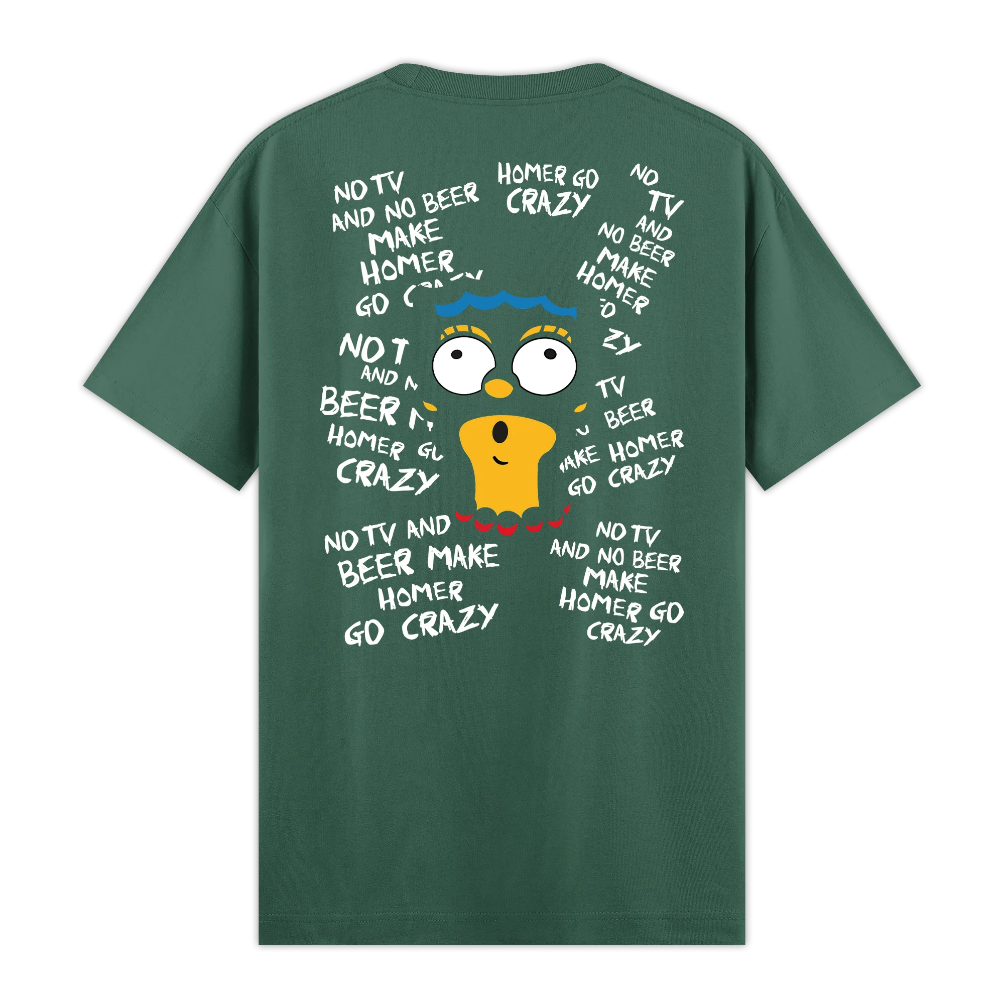 Crazy Homer - Regular Fit Kalıp T-shirt