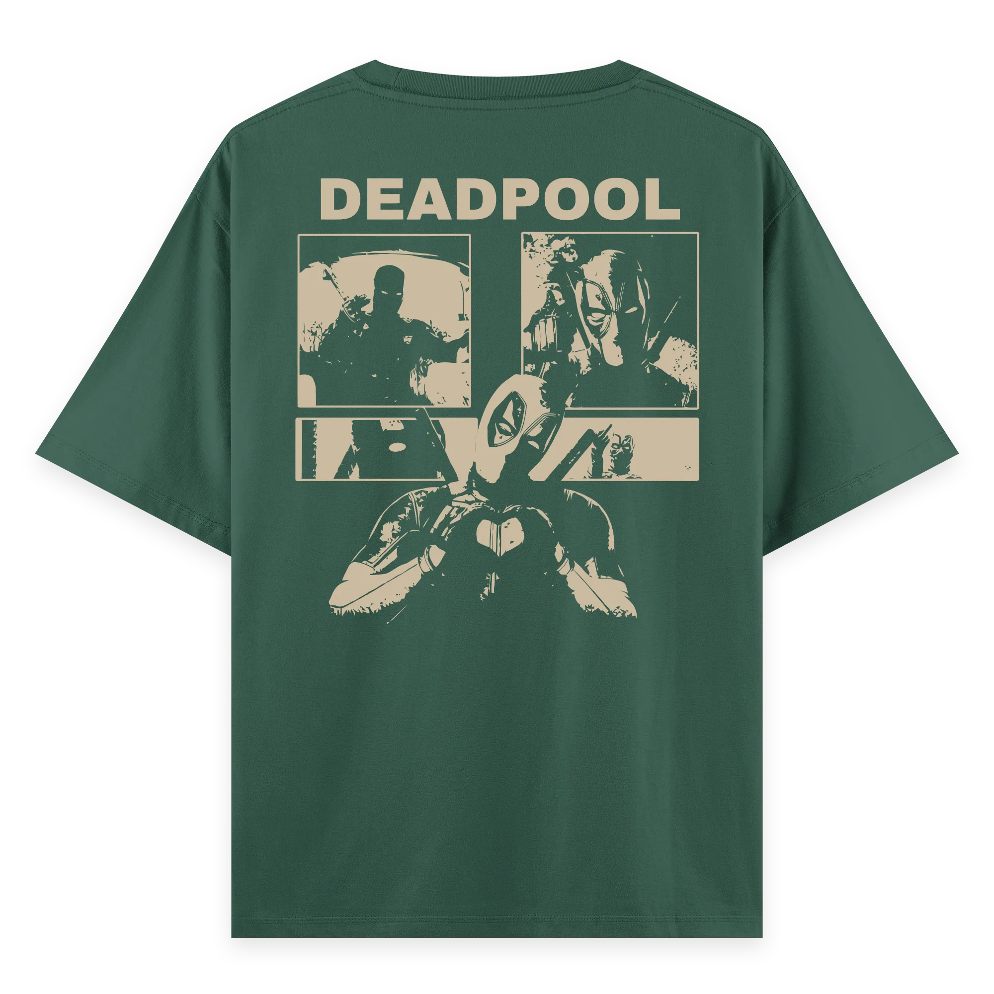 Deadpool - Oversize Bol Kalıp T-shirt