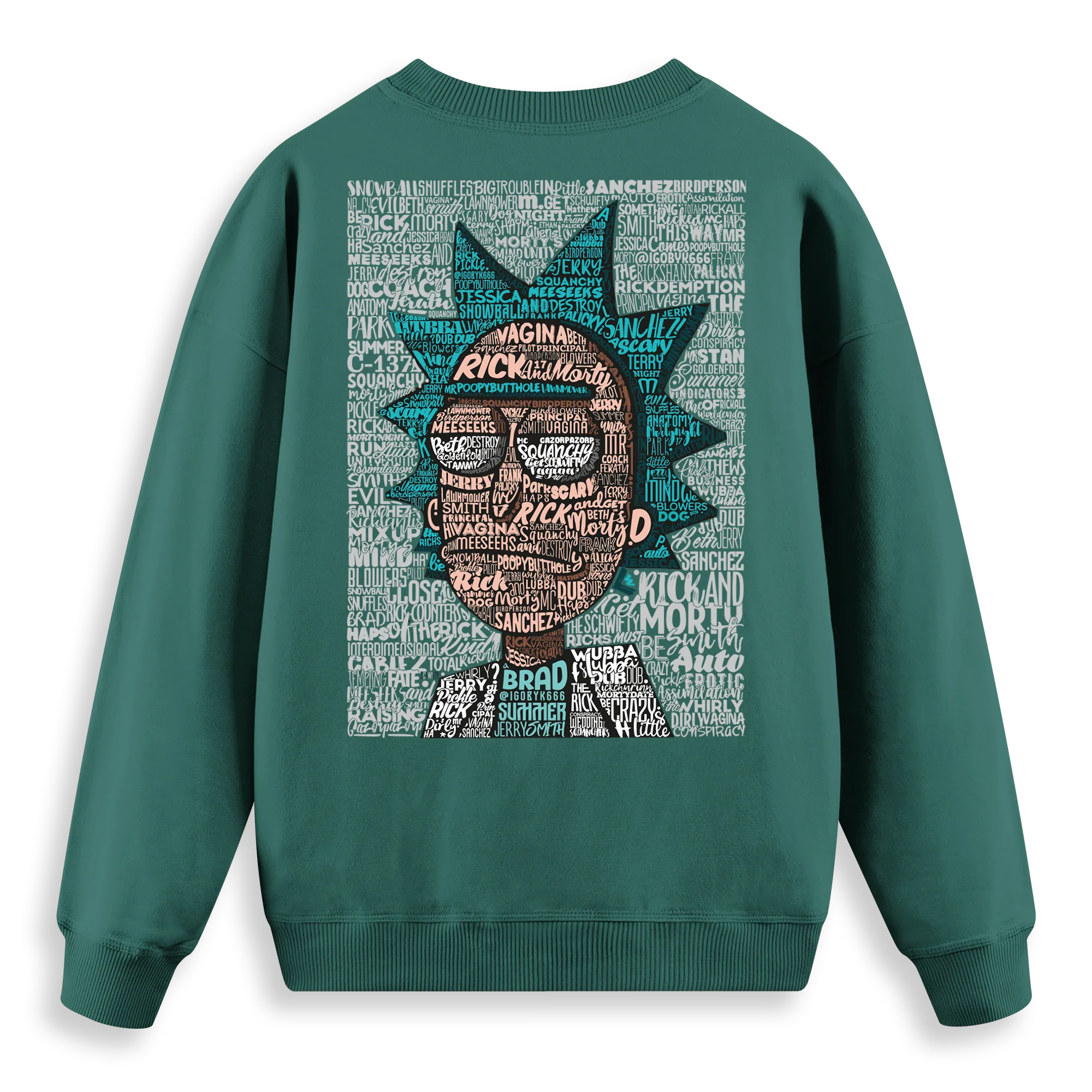 Rick's World - Regular Fit Kalıp Sweatshirt