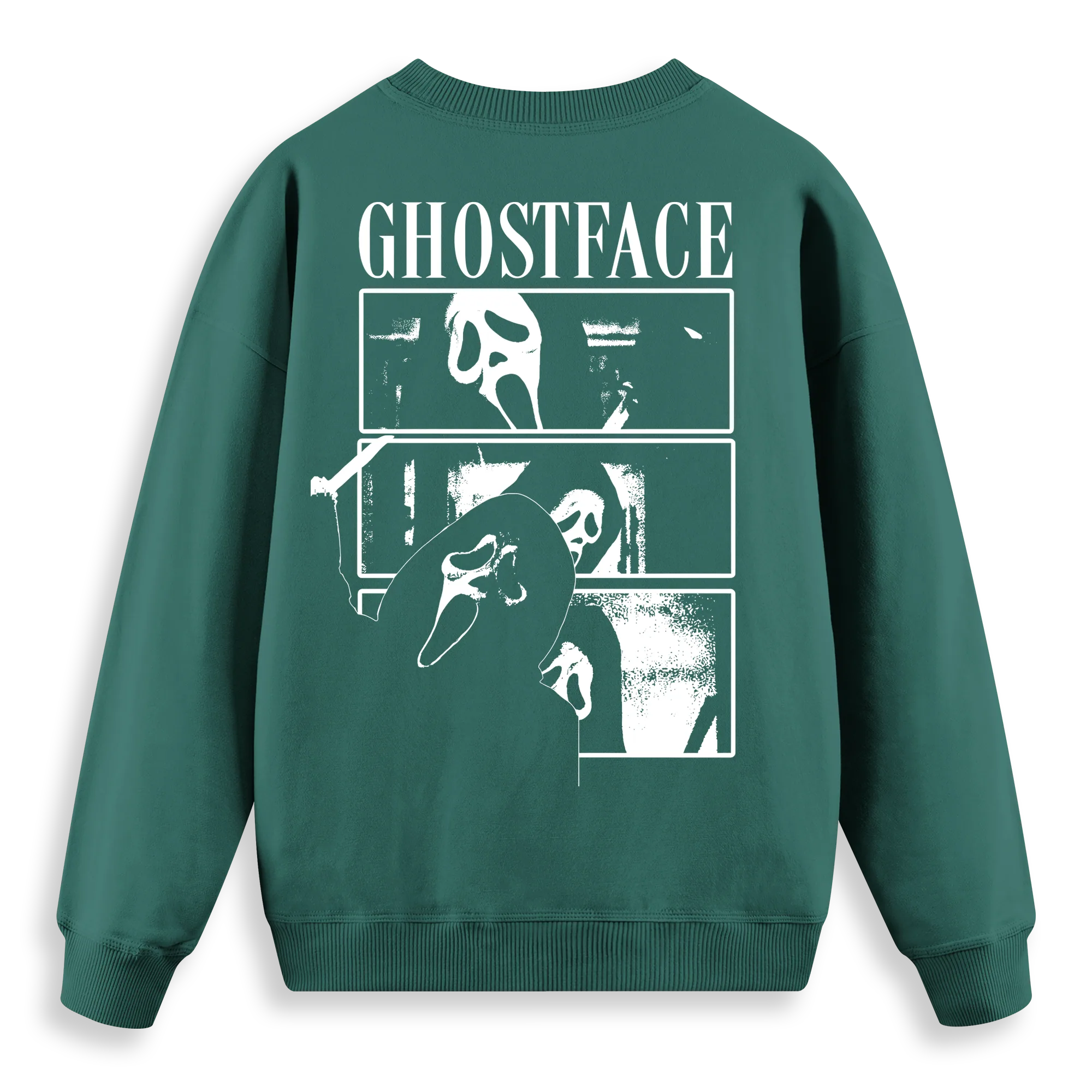 Ghost Face - Regular Fit Kalıp Sweatshirt