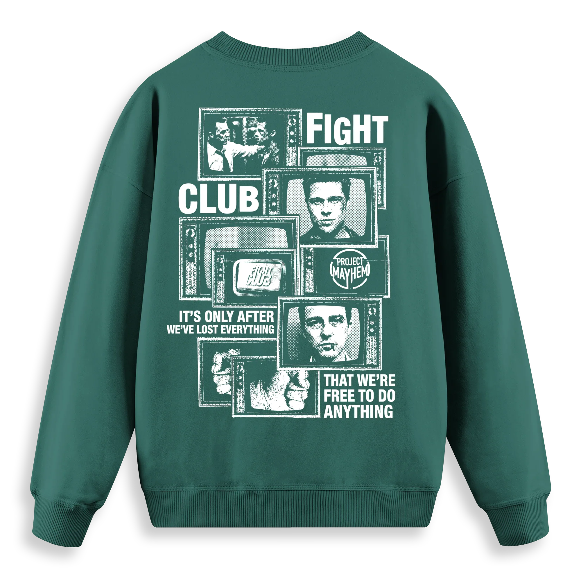 Fight Club - Regular Fit Kalıp Sweatshirt