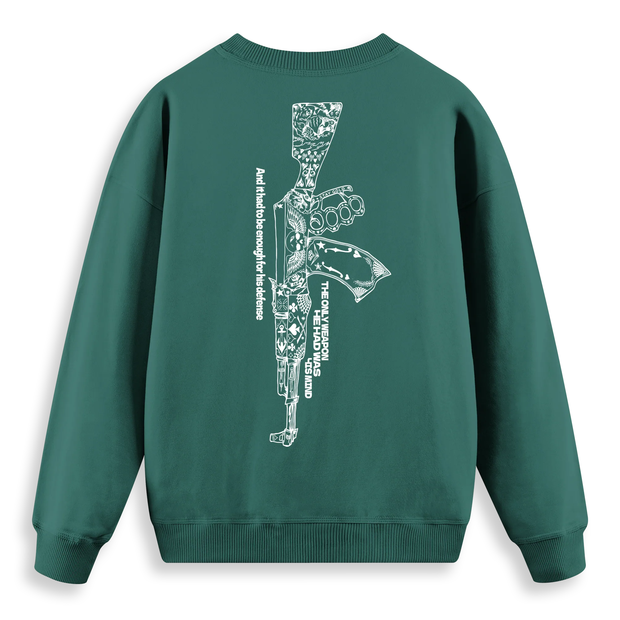 Ak-47 - Regular Fit Kalıp Sweatshirt