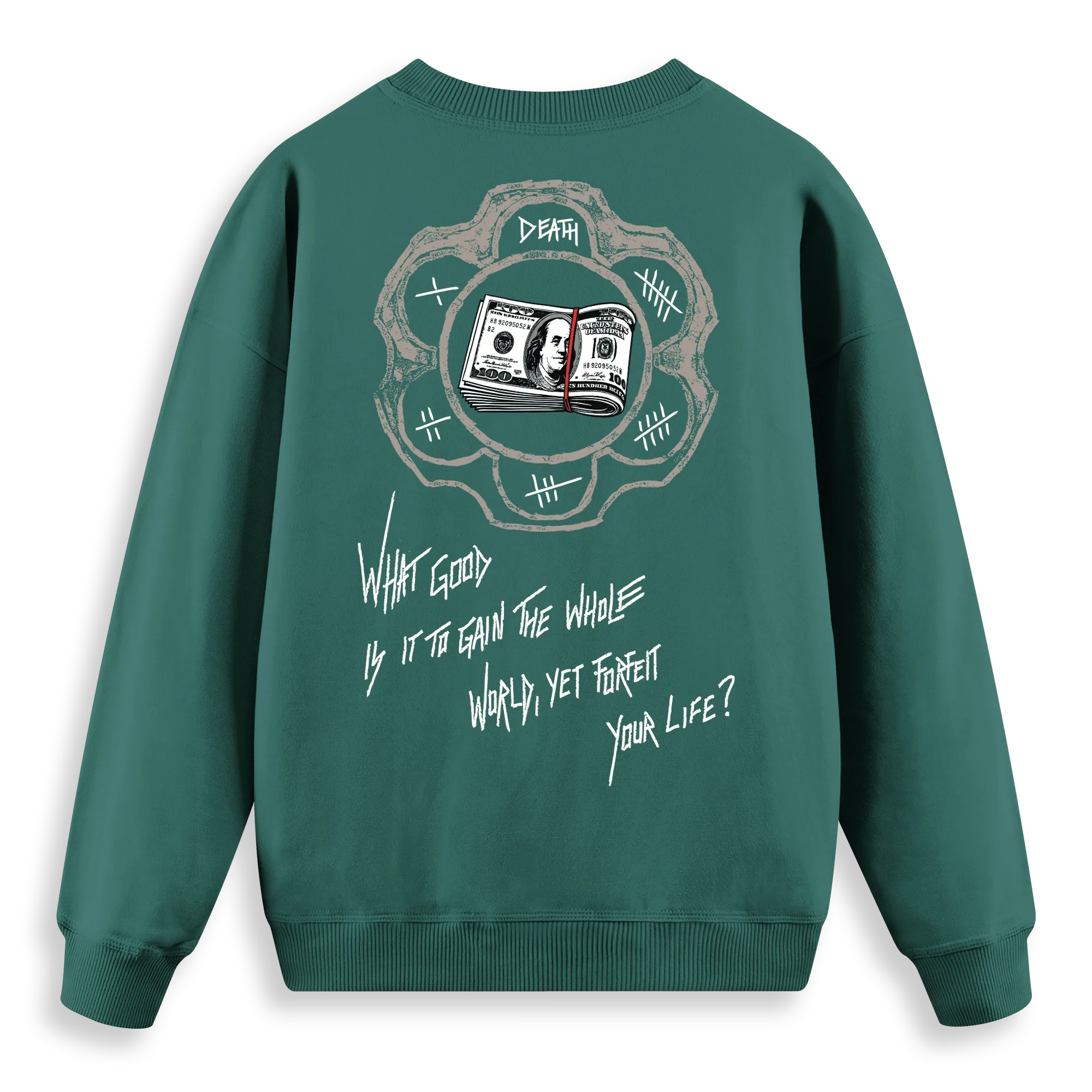 Greed - Regular Fit Kalıp Sweatshirt