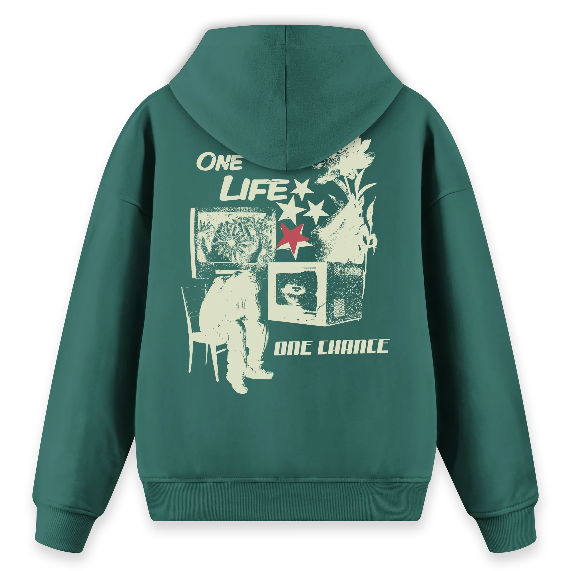 One Chance - Regular Fit Kalıp Hoodie