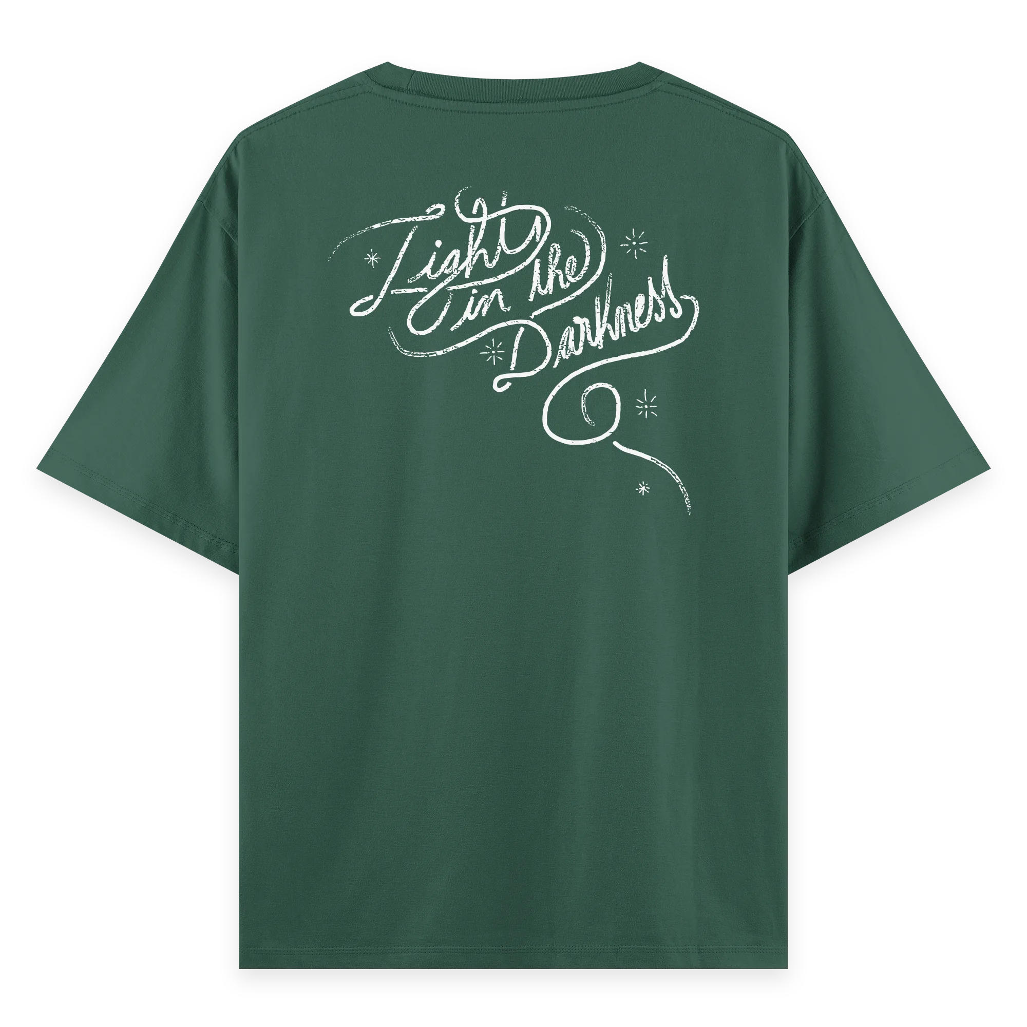Karanlıktaki Işık - Oversize Bol Kalıp T-shirt