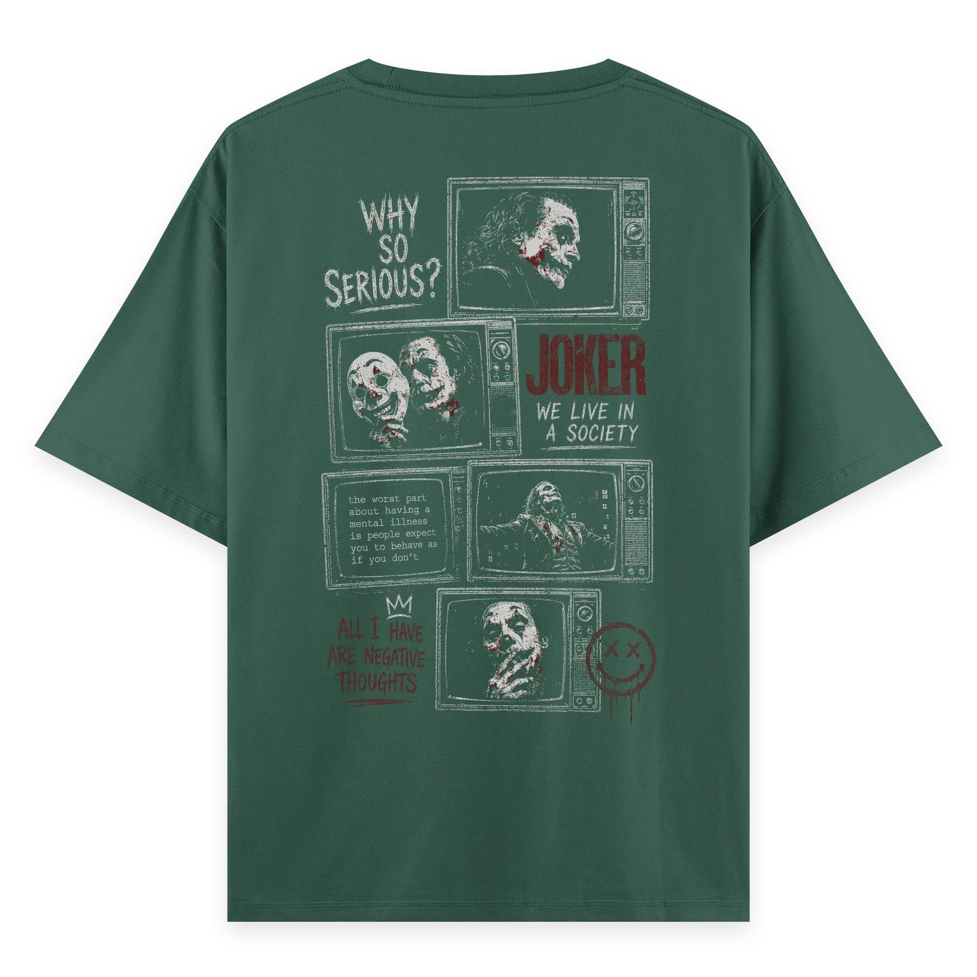 Joker II - Oversize Bol Kalıp T-shirt