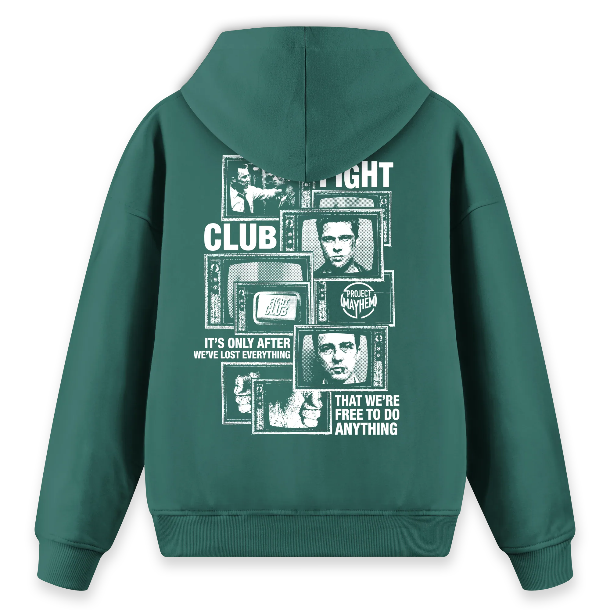 Fight Club - Regular Fit Kalıp Hoodie