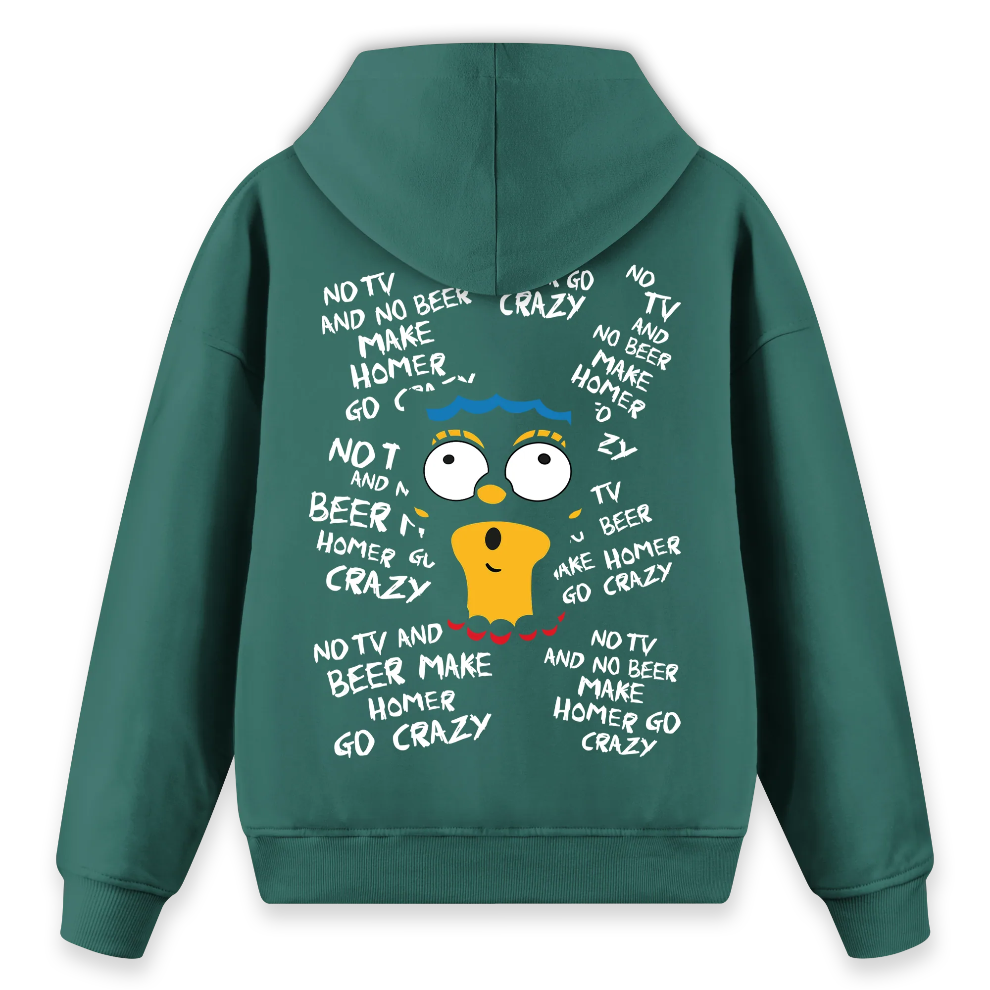 Crazy Homer - Regular Fit Kalıp Hoodie