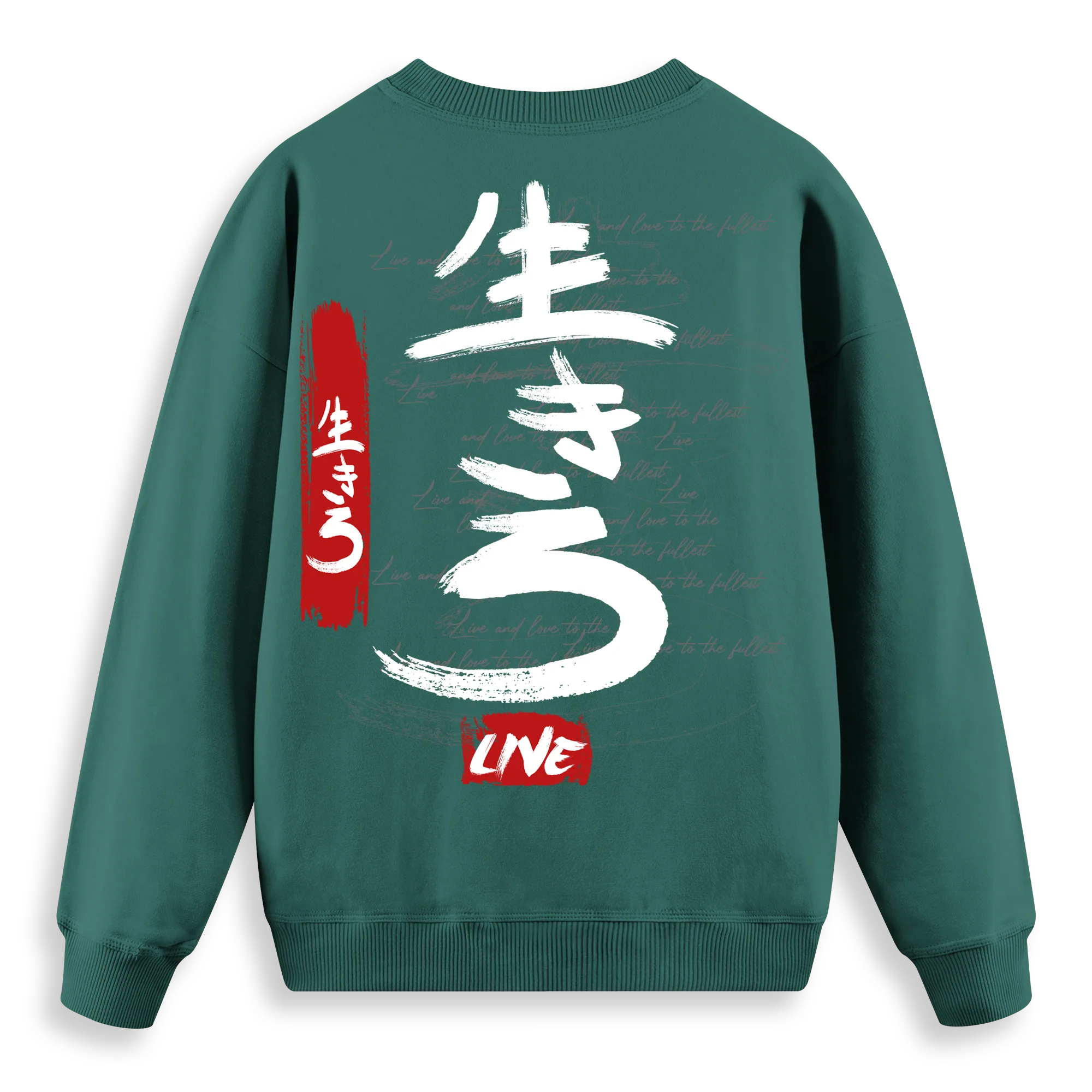 Live - Regular Fit Kalıp Sweatshirt