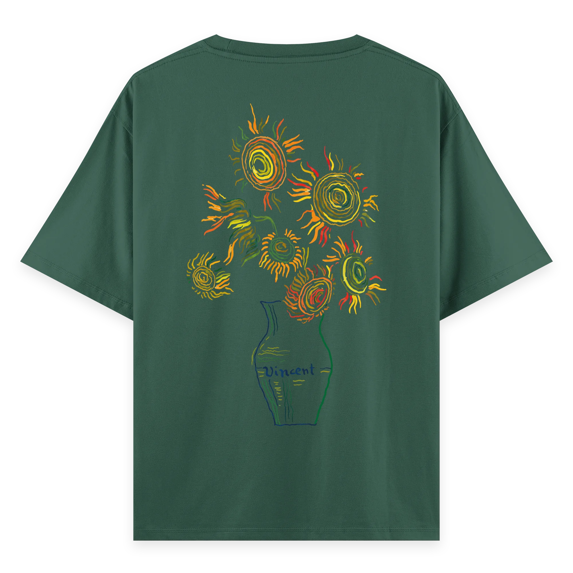 Vincent - Oversize Bol Kalıp T-shirt
