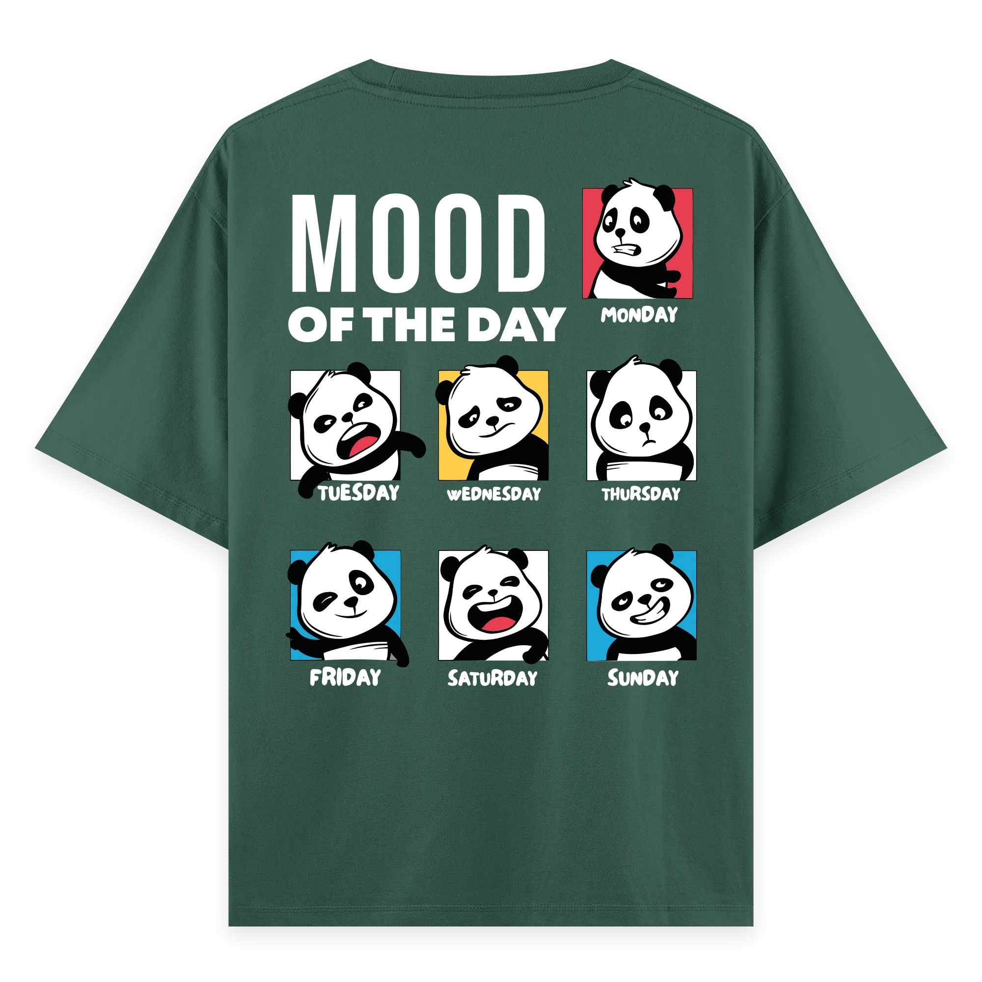 Mood Of The Day - Oversize Bol Kalıp T-shirt