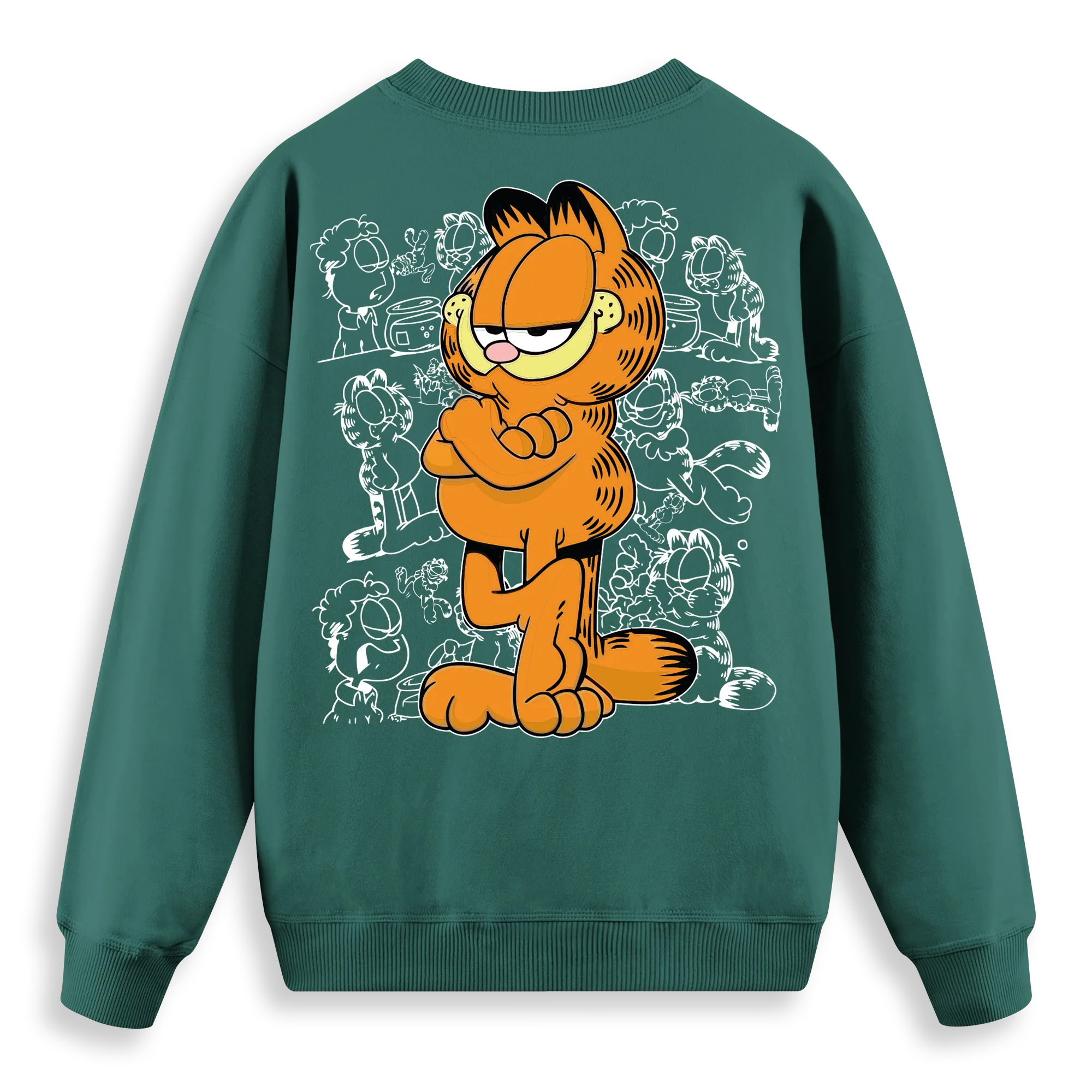Garfield - Regular Fit Kalıp Sweatshirt