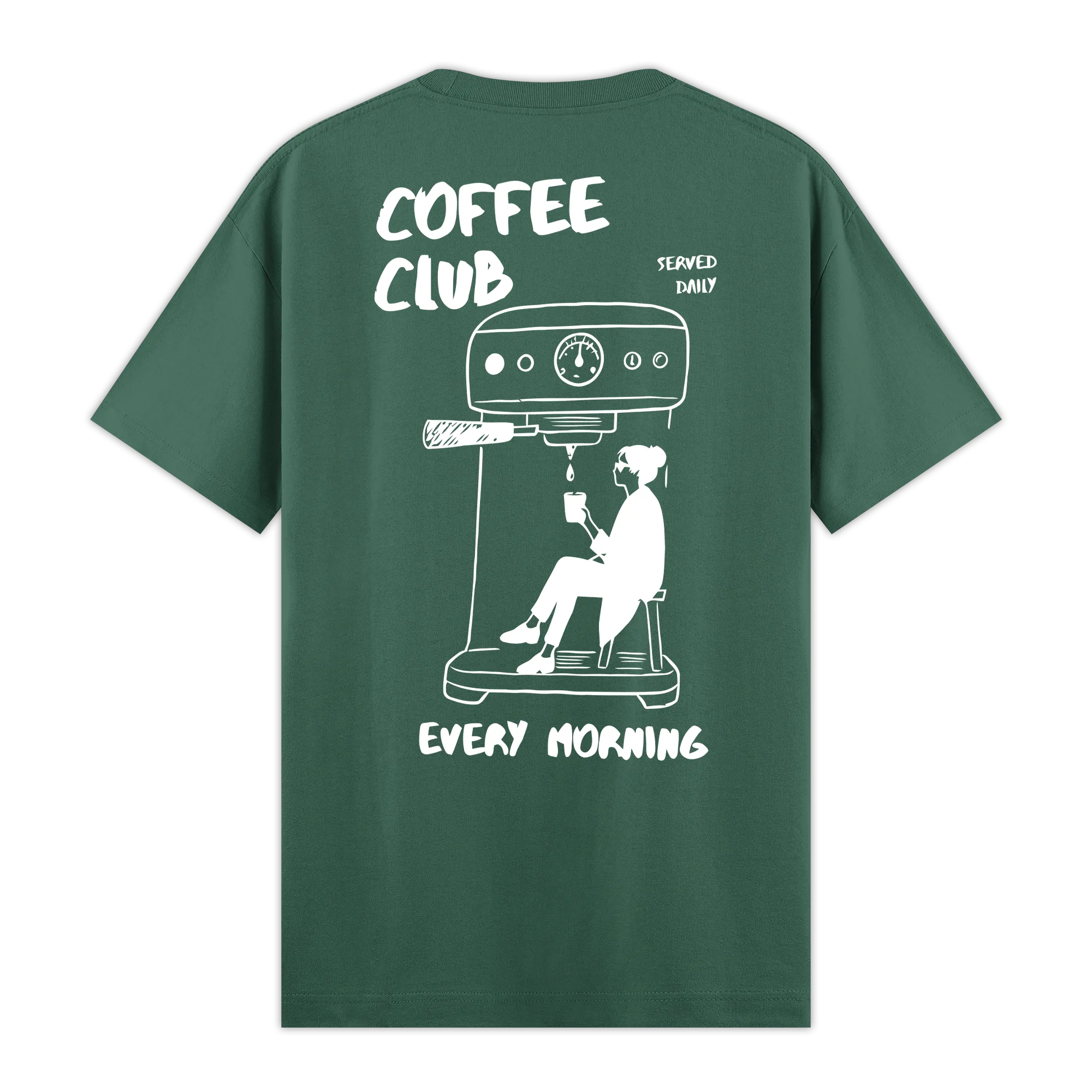Coffee Club - Regular Fit Kalıp T-shirt