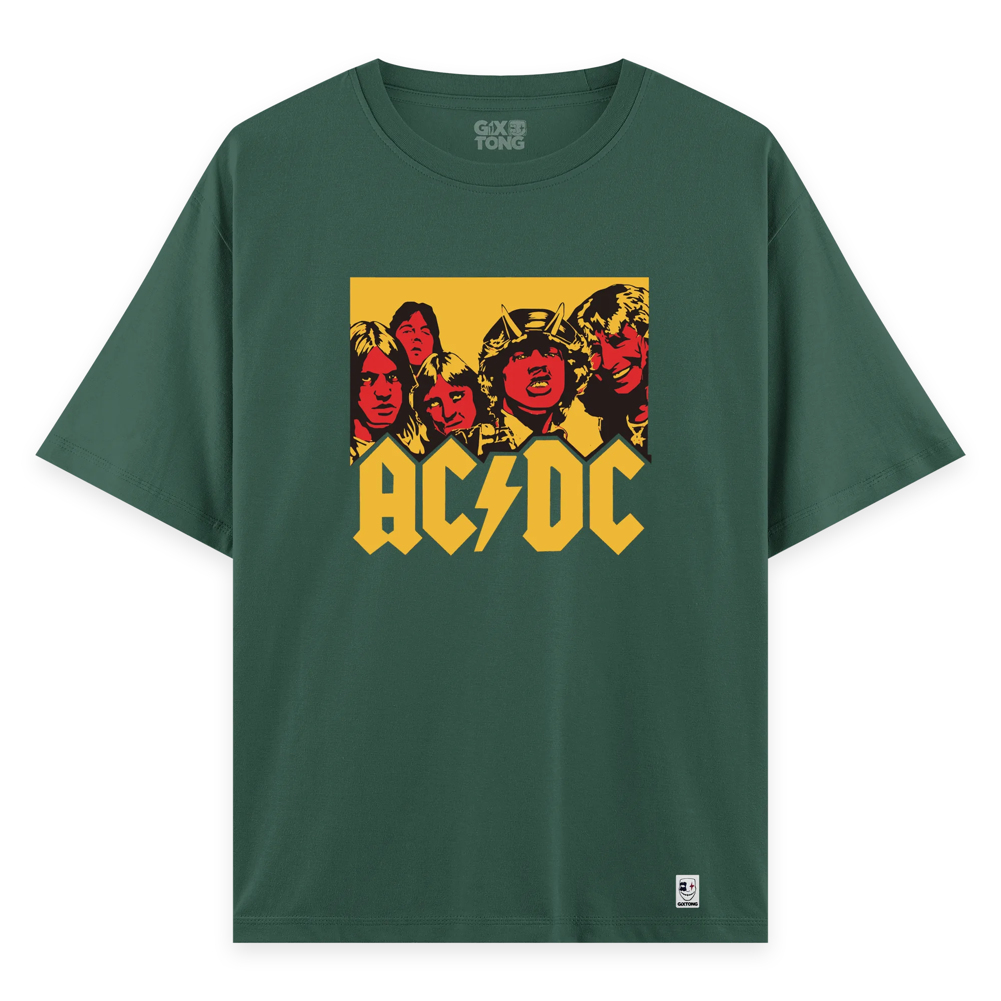 ACDC - Oversize Bol Kalıp T-shirt