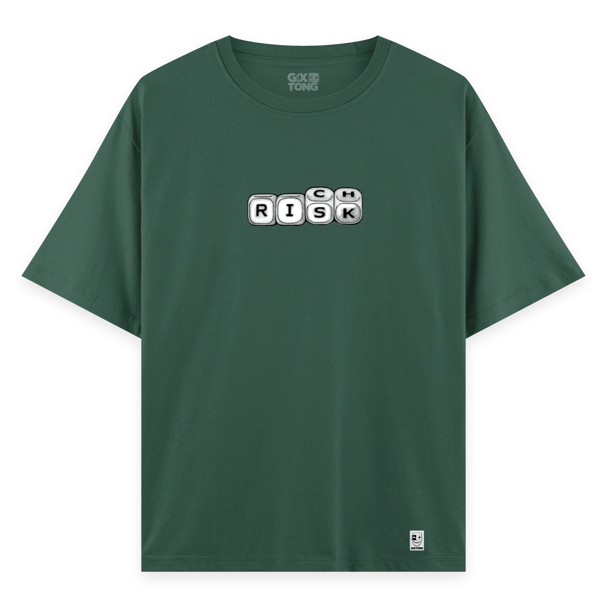 Risk - Oversize Bol Kalıp T-shirt