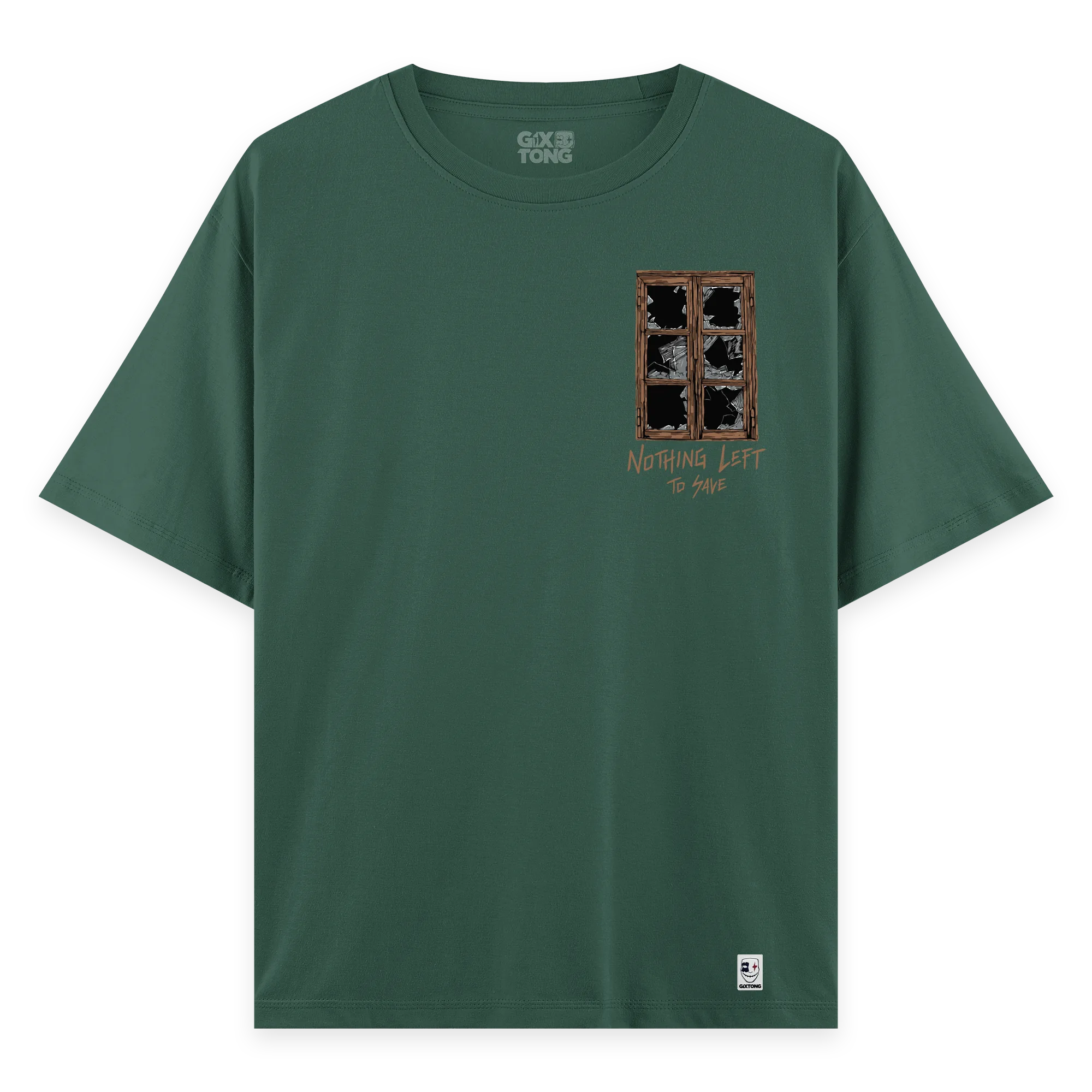 Broken - Oversize Bol Kalıp T-shirt