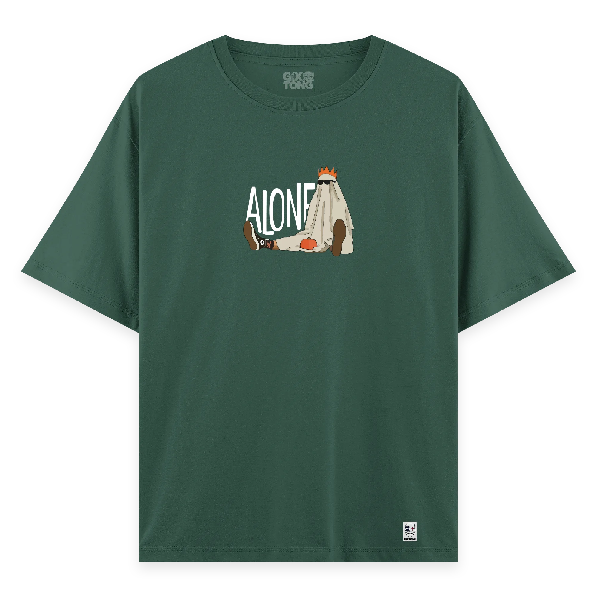 Alone - Oversize Bol Kalıp T-shirt