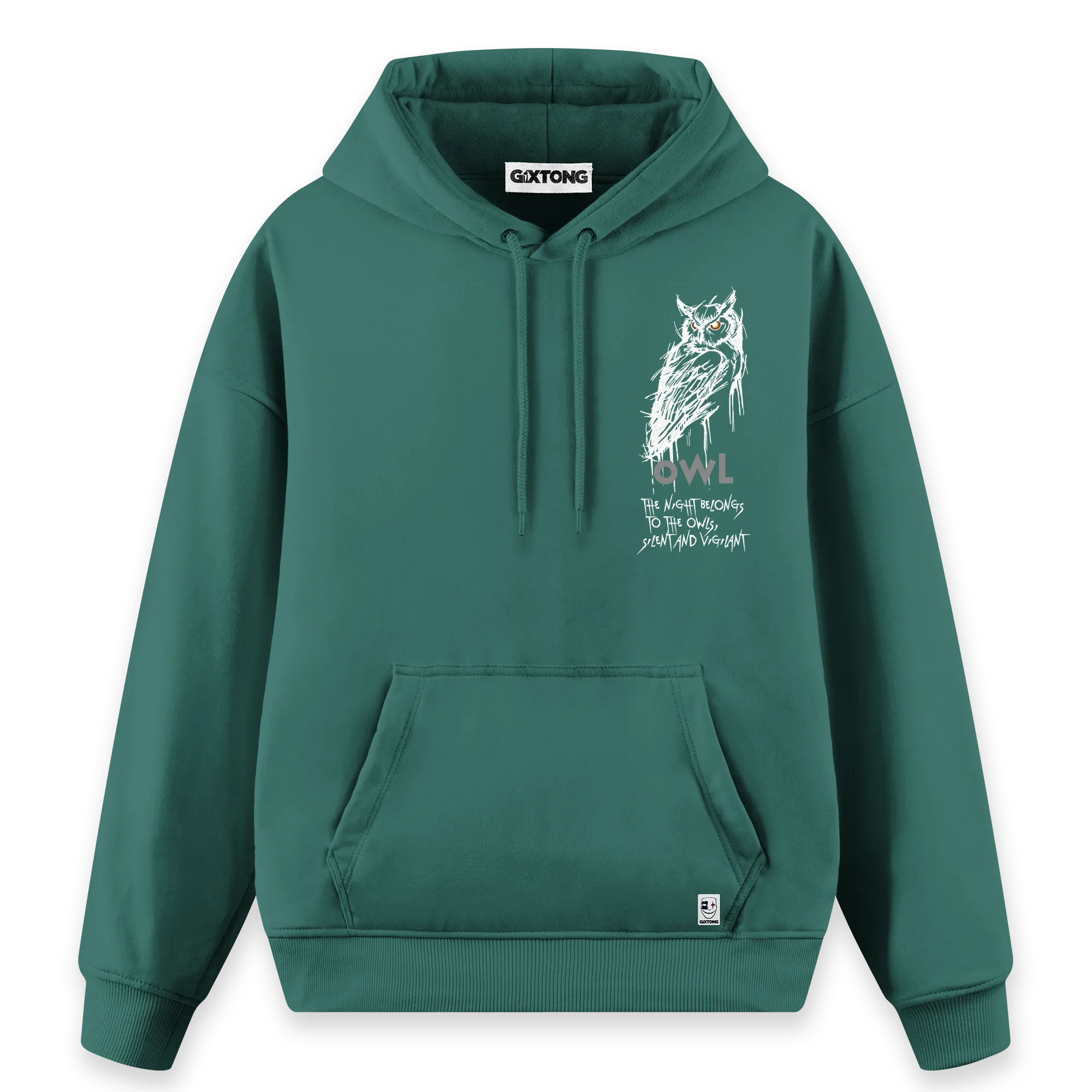 Night Owl - Regular Fit Kalıp Hoodie