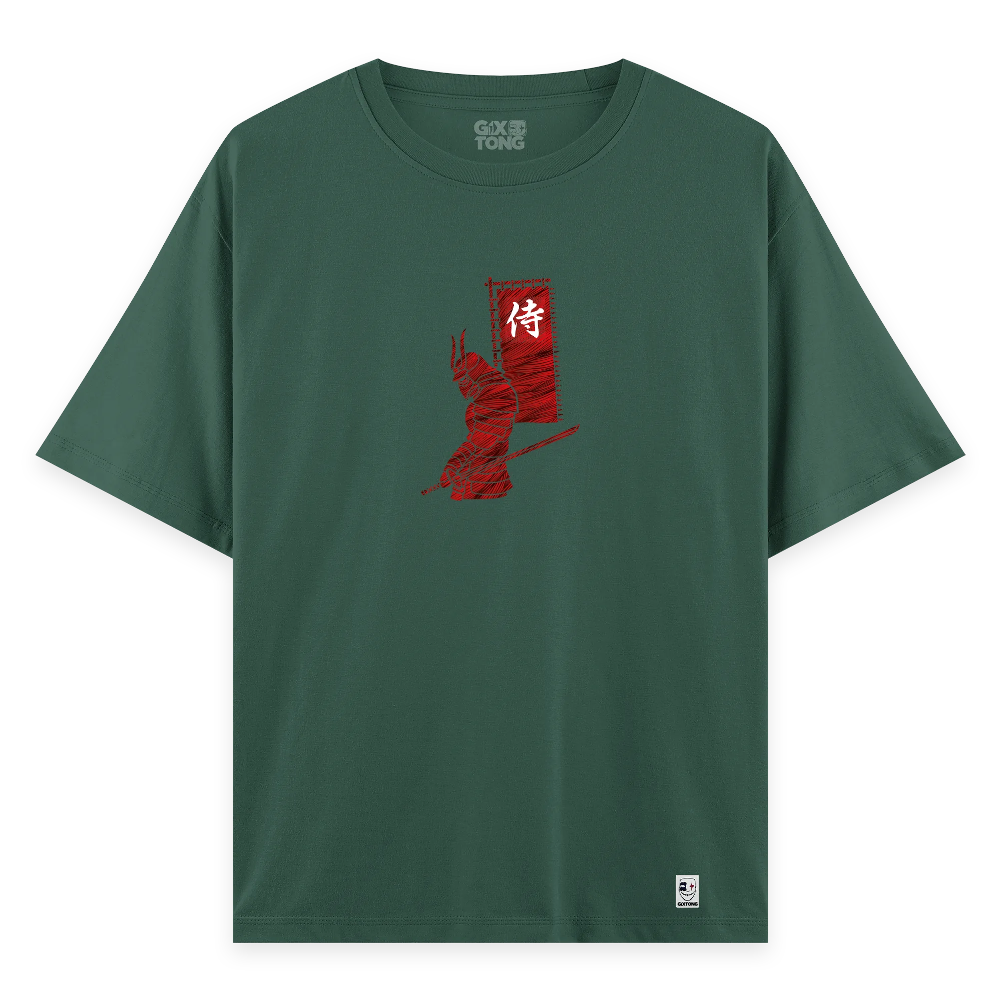 Red Samurai - Oversize Bol Kalıp T-shirt