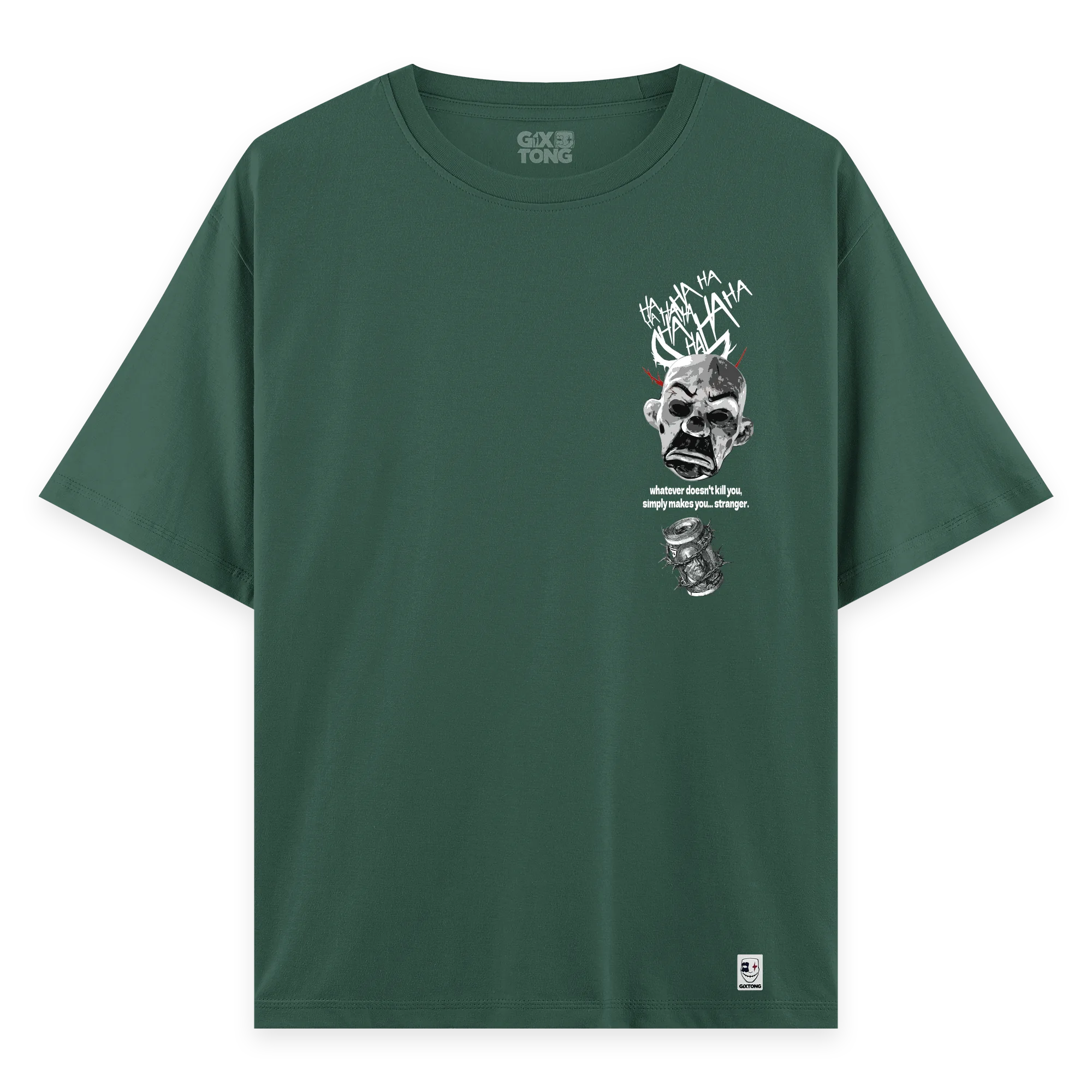 Dark Mask - Oversize Bol Kalıp T-shirt