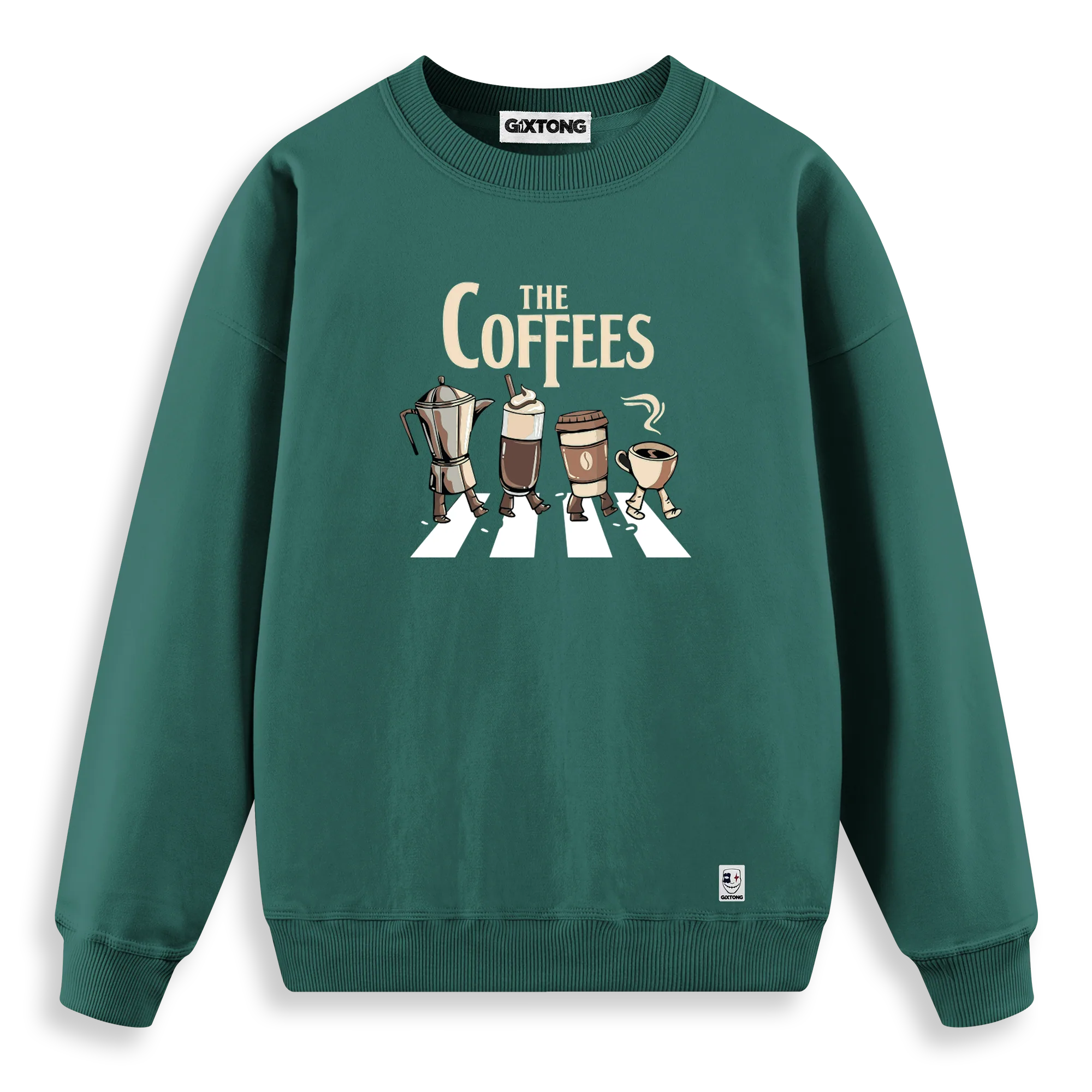 Coffee - Regular Fit Kalıp Sweatshirt