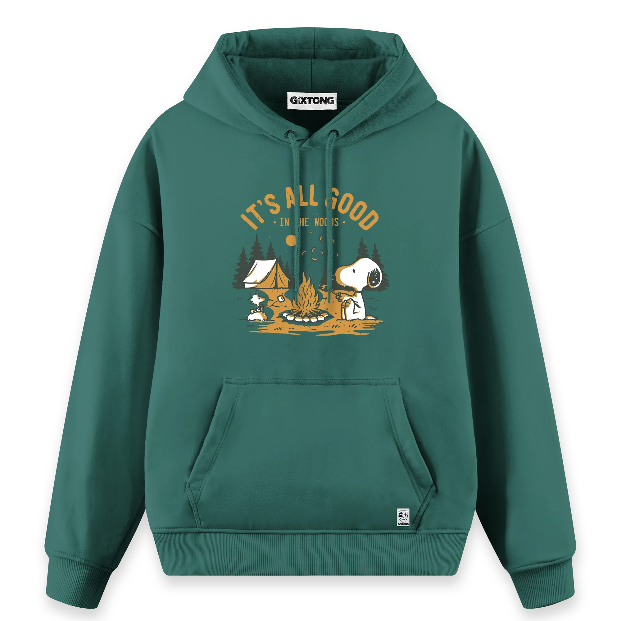 Camp Snoopy - Regular Fit Kalıp Hoodie