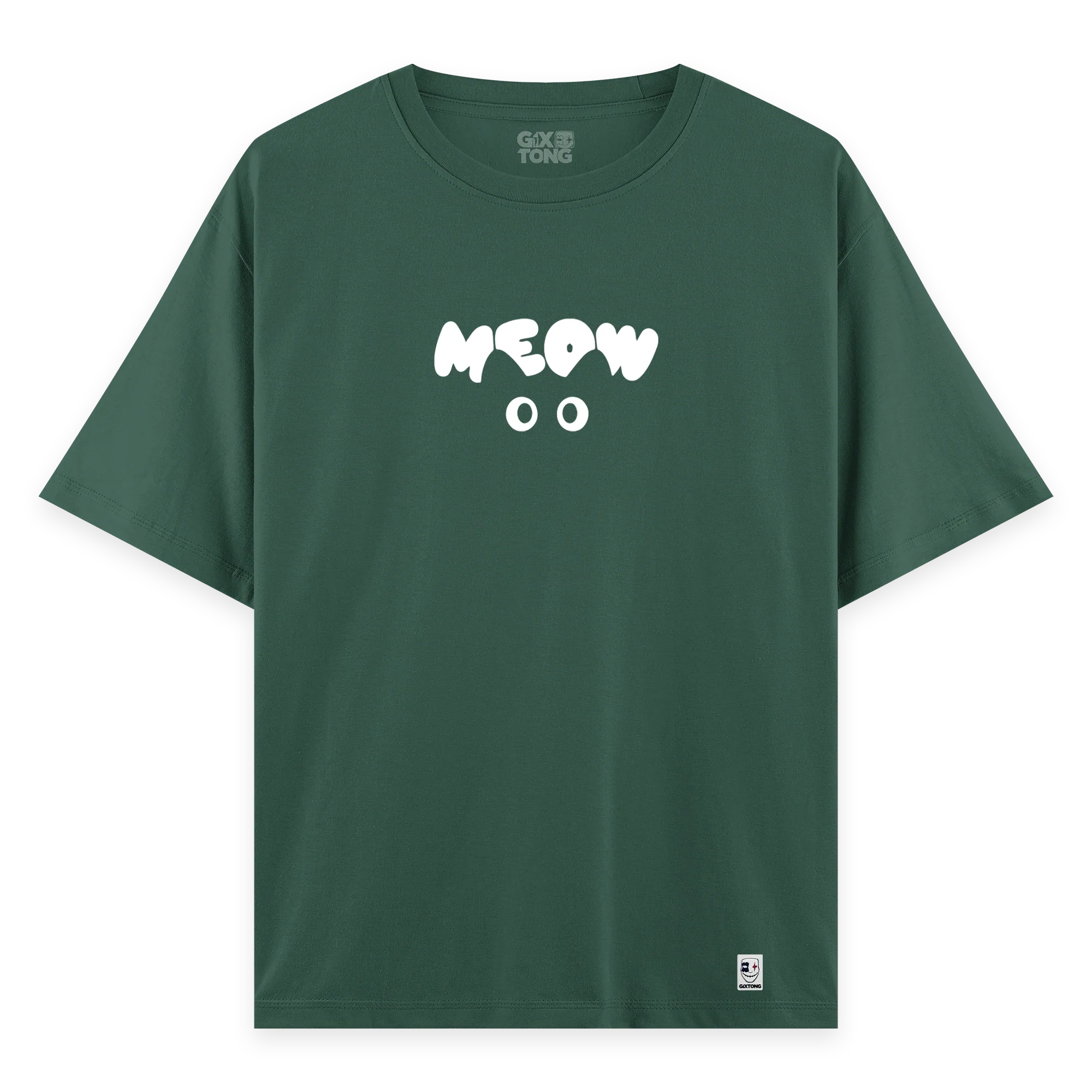 Meow - Oversize Bol Kalıp T-shirt