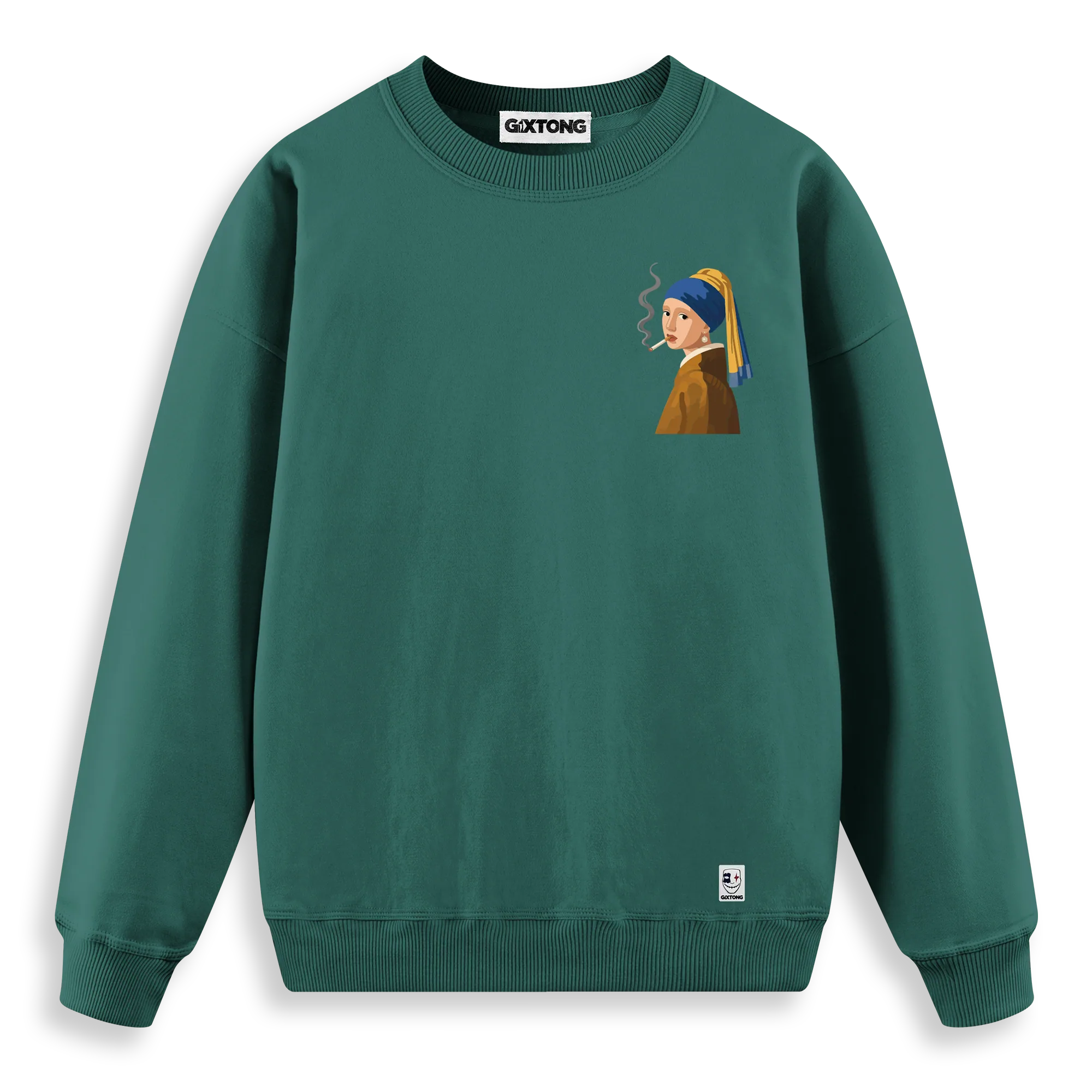 İnci Küpeli Kız - Regular Fit Kalıp Sweatshirt