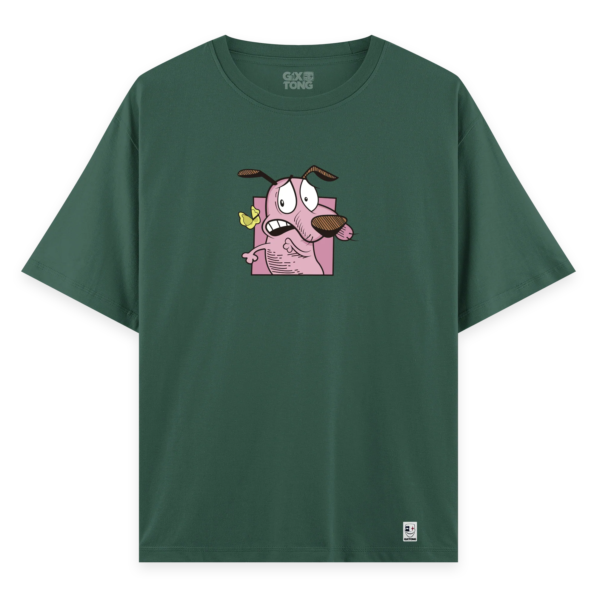 Cowardly - Oversize Bol Kalıp T-shirt