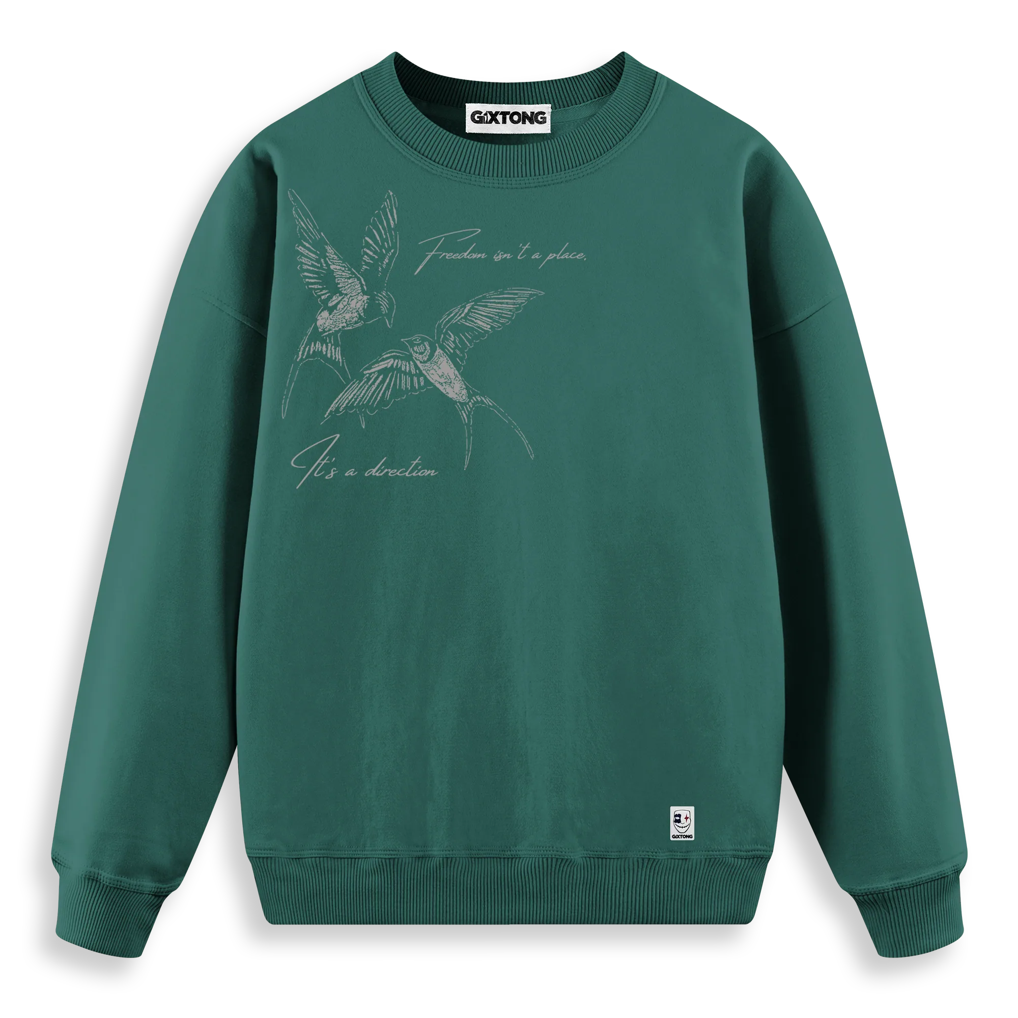 Birds - Regular Fit Kalıp Sweatshirt