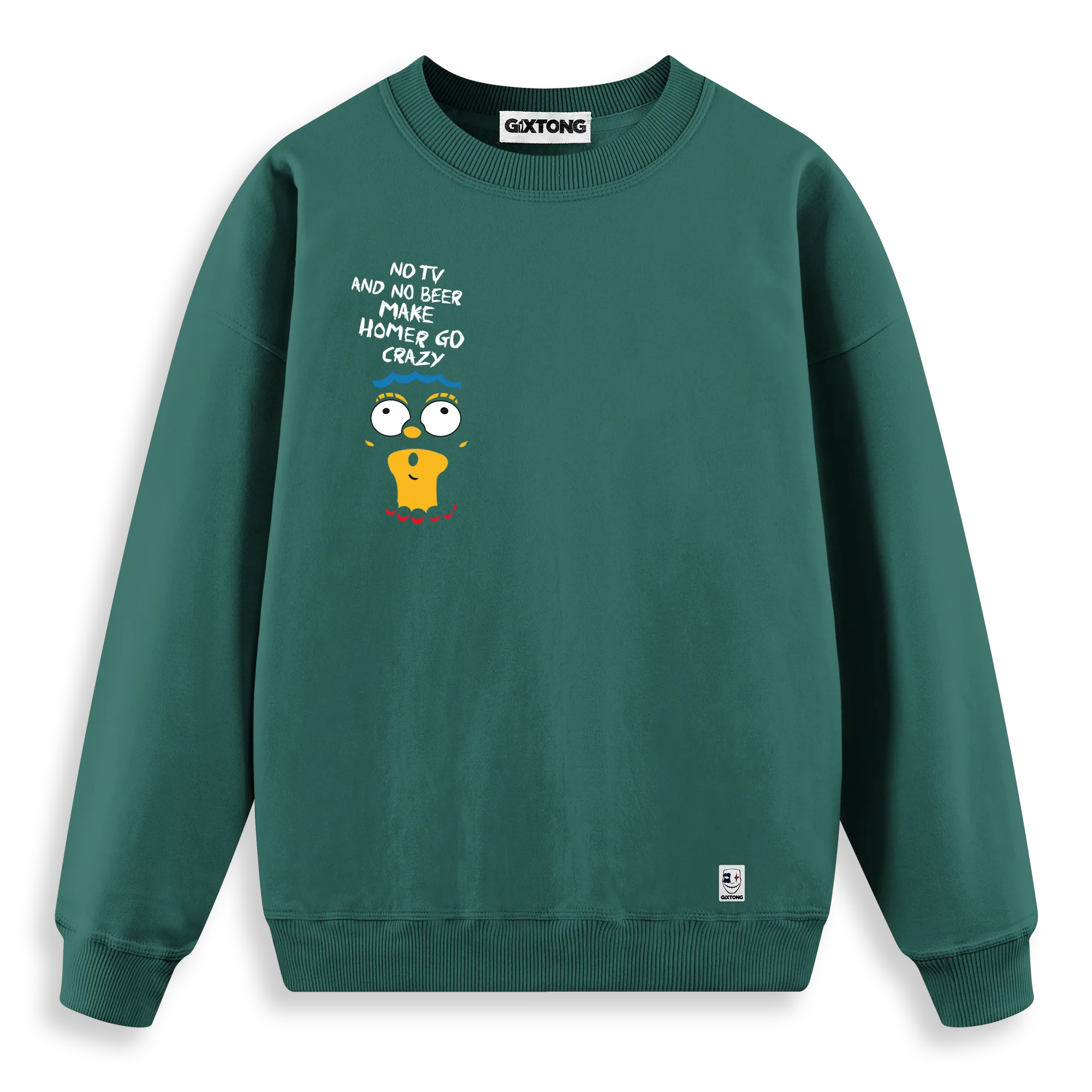 Crazy Homer - Regular Fit Kalıp Sweatshirt