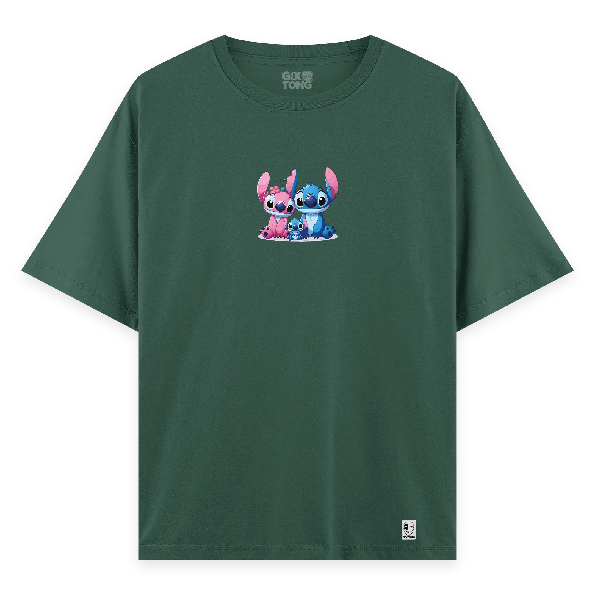 Stitc Family - Oversize Bol Kalıp T-shirt