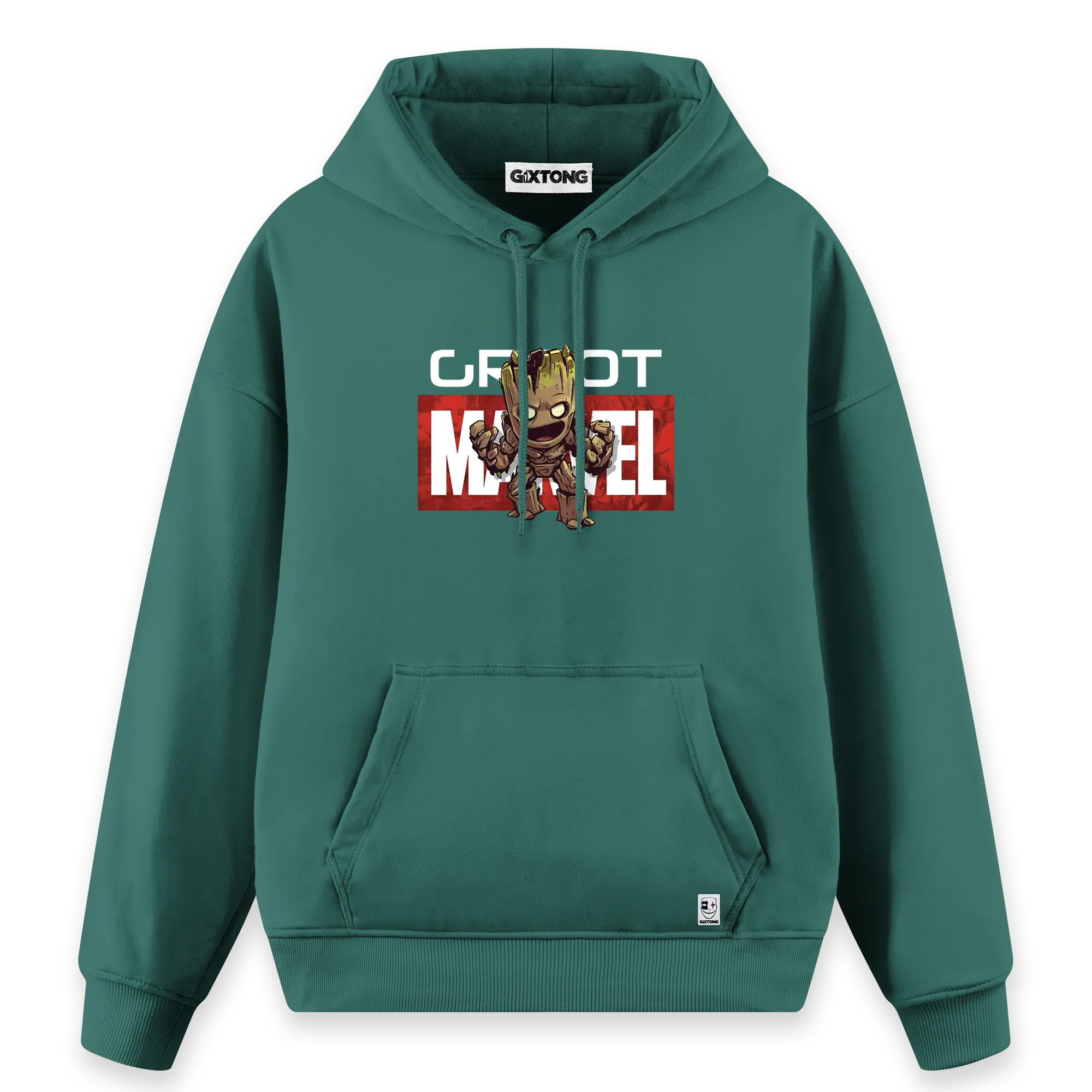 Marvel Groot - Regular Fit Kalıp Hoodie