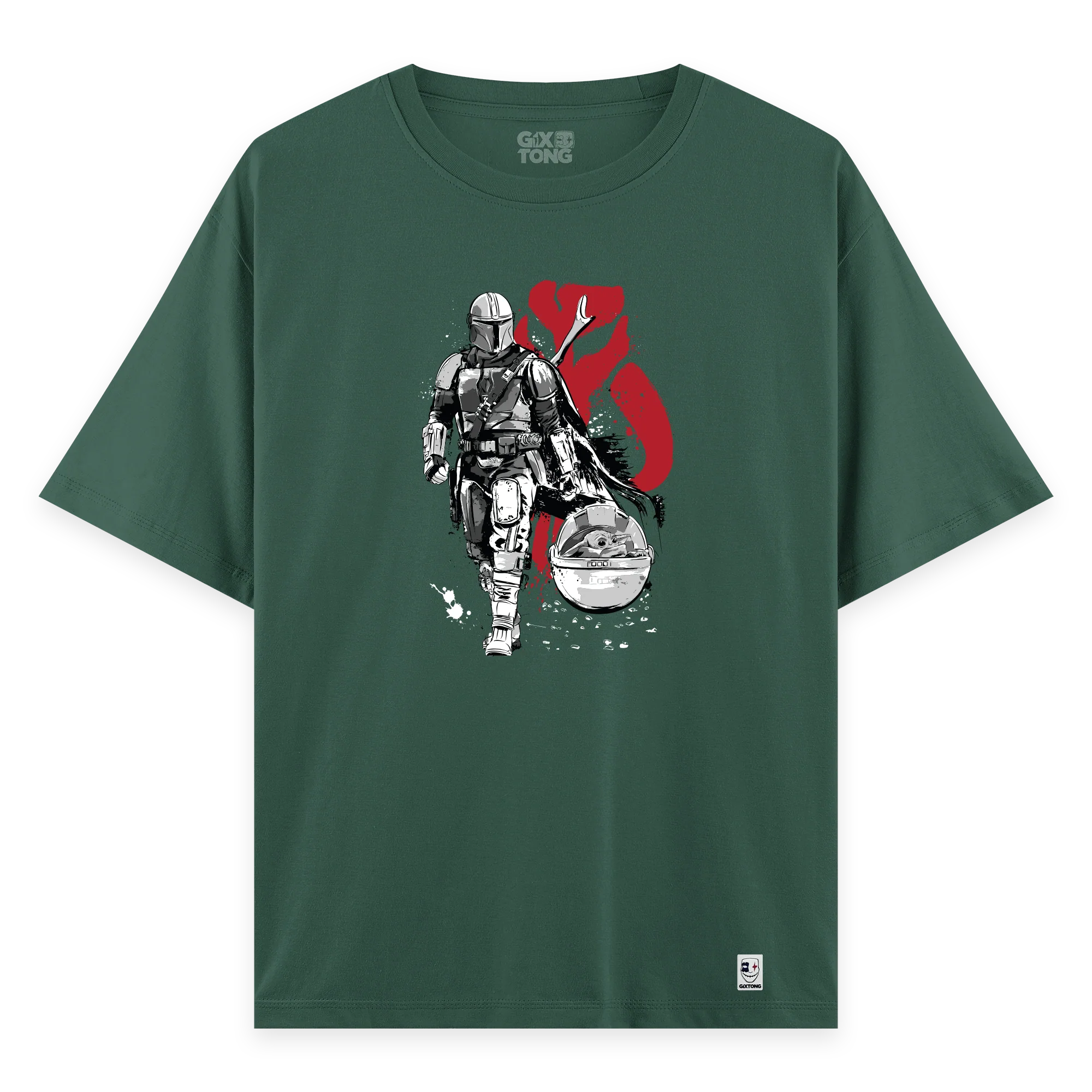 Mandalorian - Oversize Bol Kalıp T-shirt