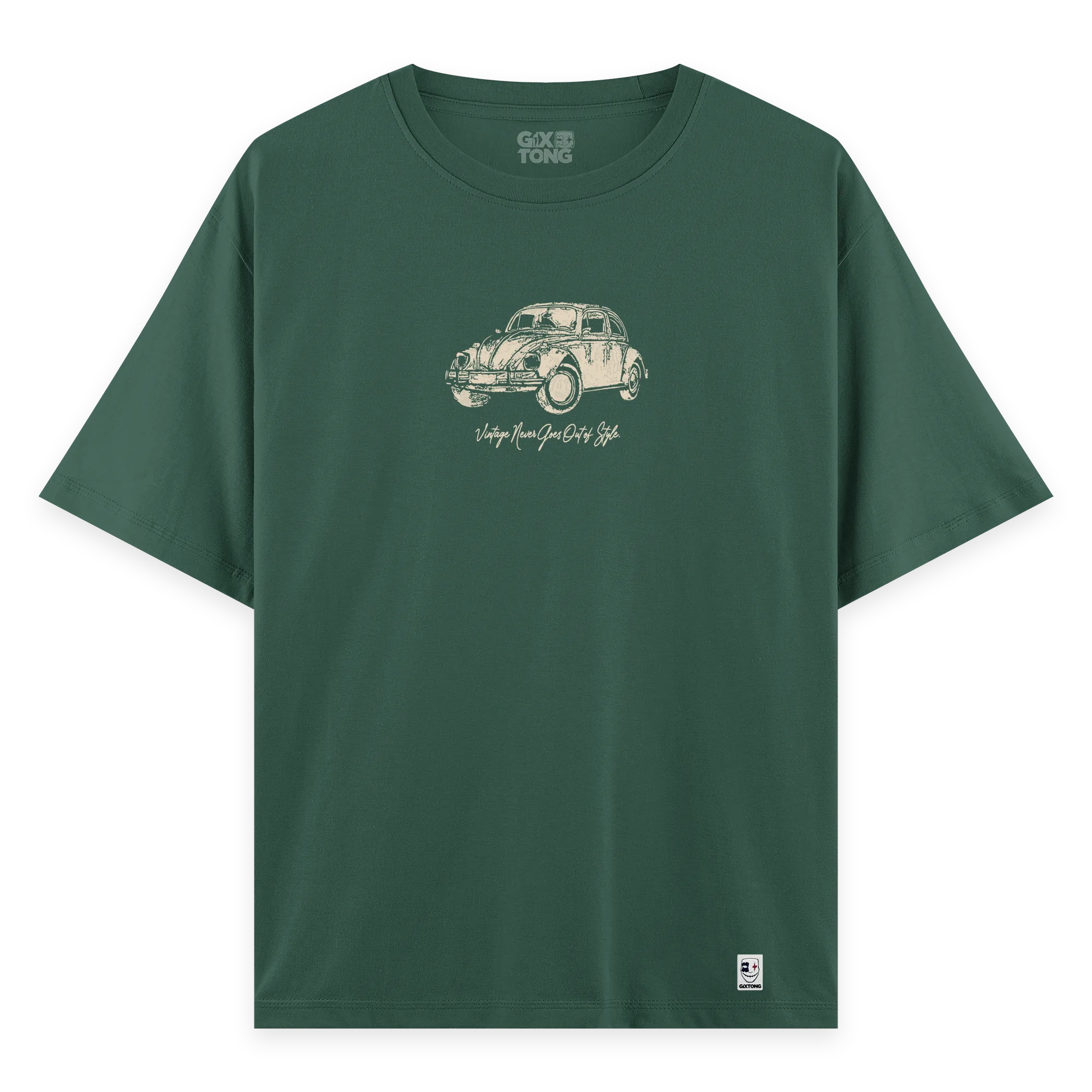Woswos - Oversize Bol Kalıp T-shirt