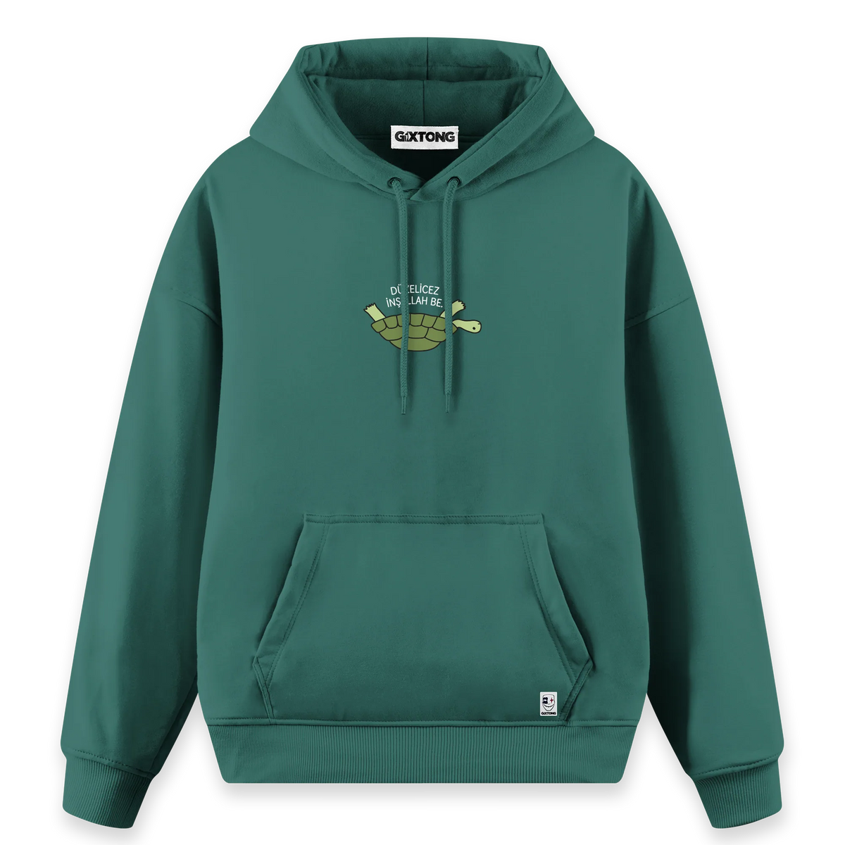 Düzelicez İnşallah - Regular Fit Kalıp Hoodie