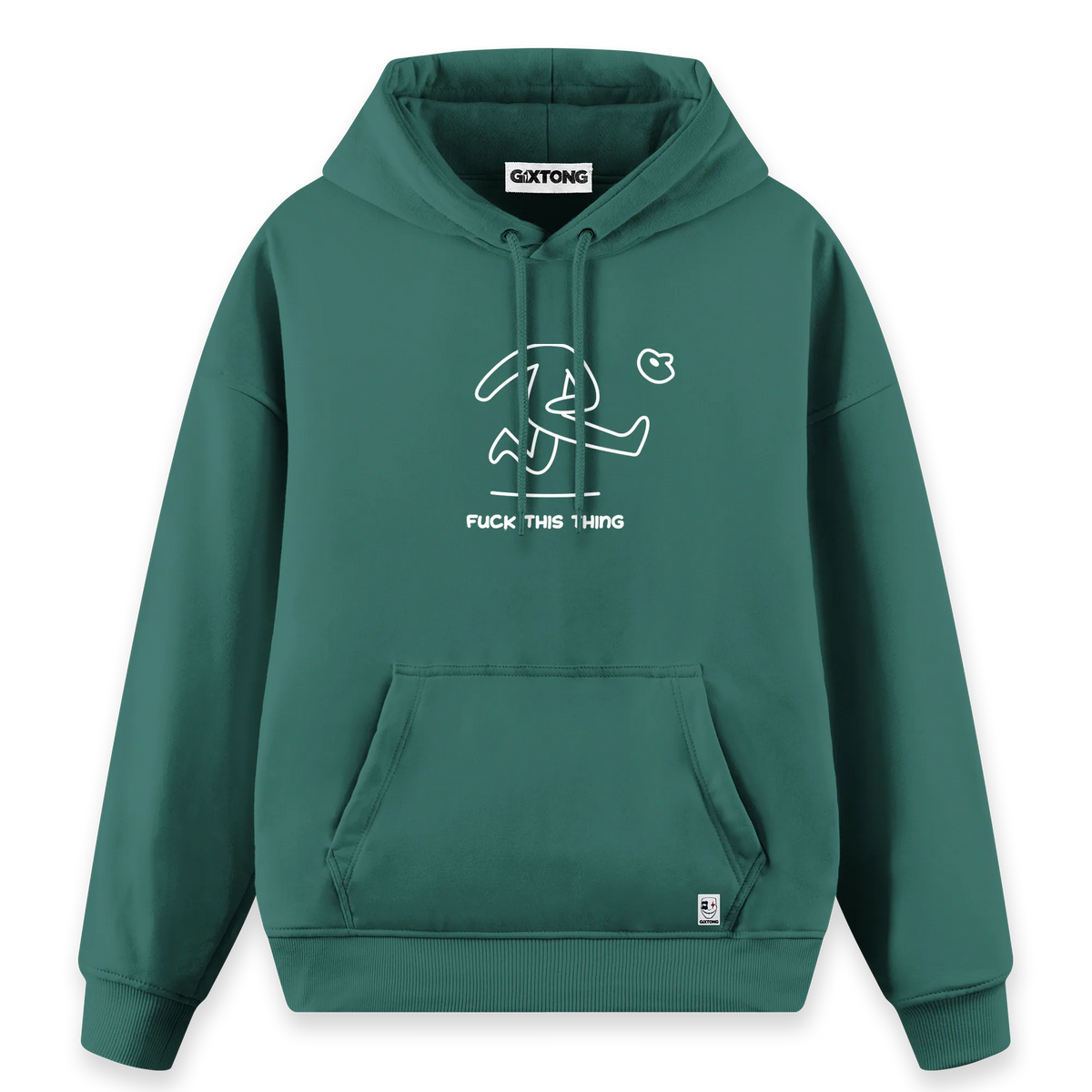 Fuck This Thing - Regular Fit Kalıp Hoodie