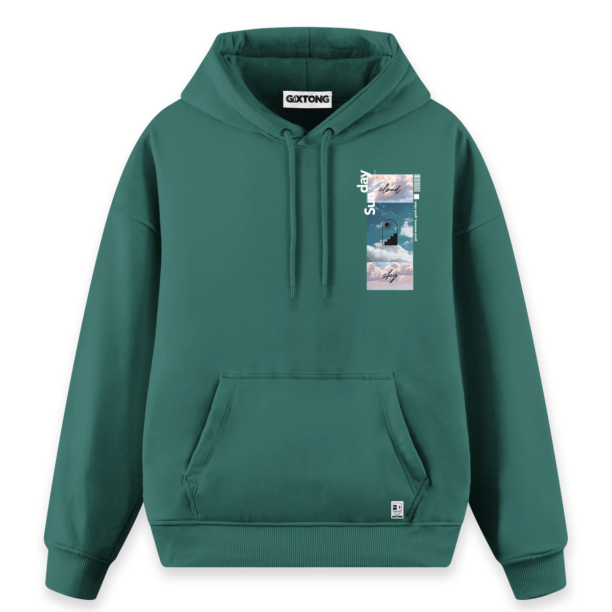 Sunday - Regular Fit Kalıp Hoodie