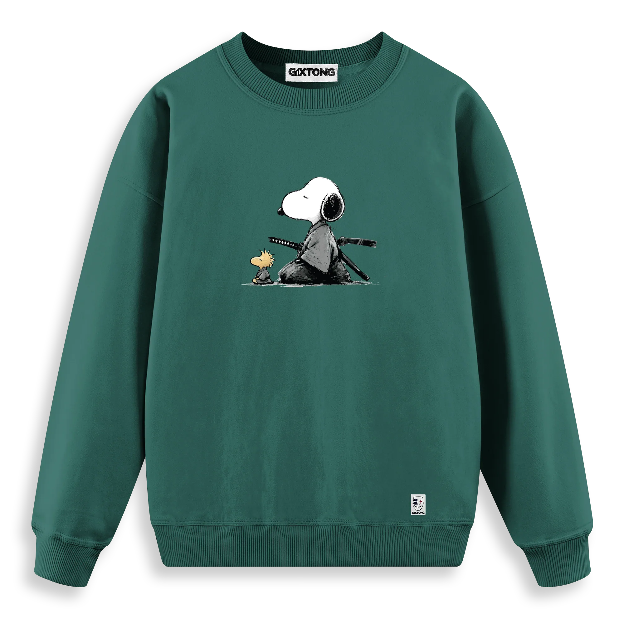 Samurai Snoopy - Regular Fit Kalıp Sweatshirt
